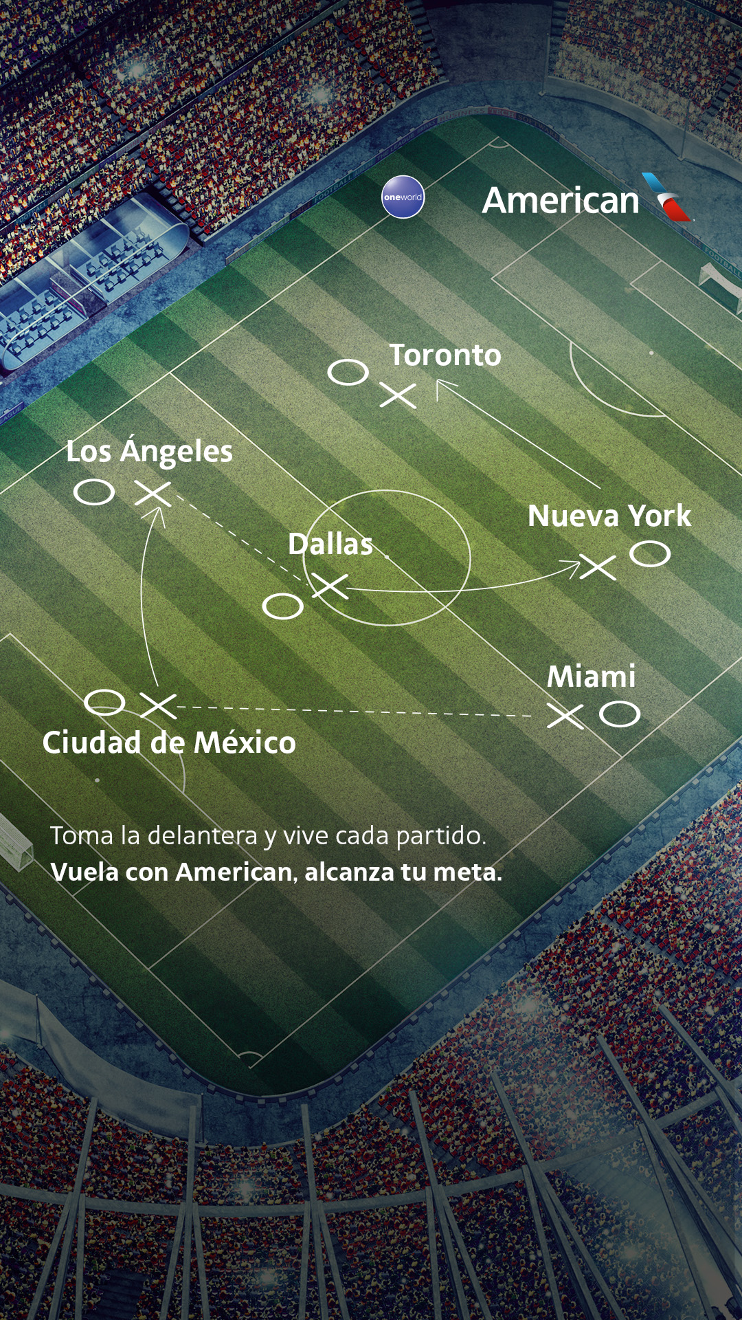American Airlines Facebook ad