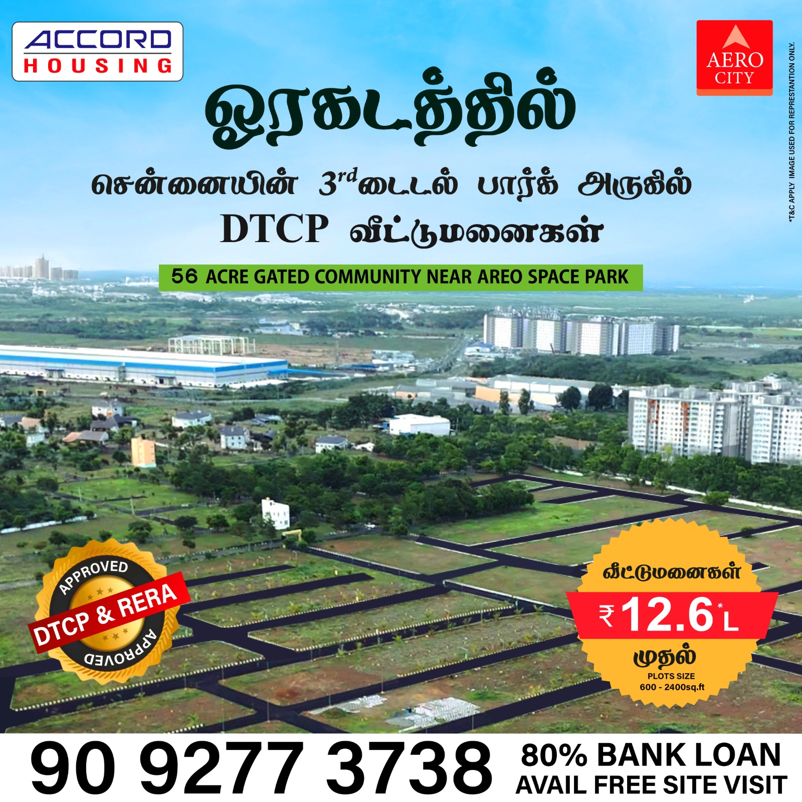 Accord Housing Aero City Facebook ad: மேலும் விபரங்களுக்கு get Quote அழுத்தவும்