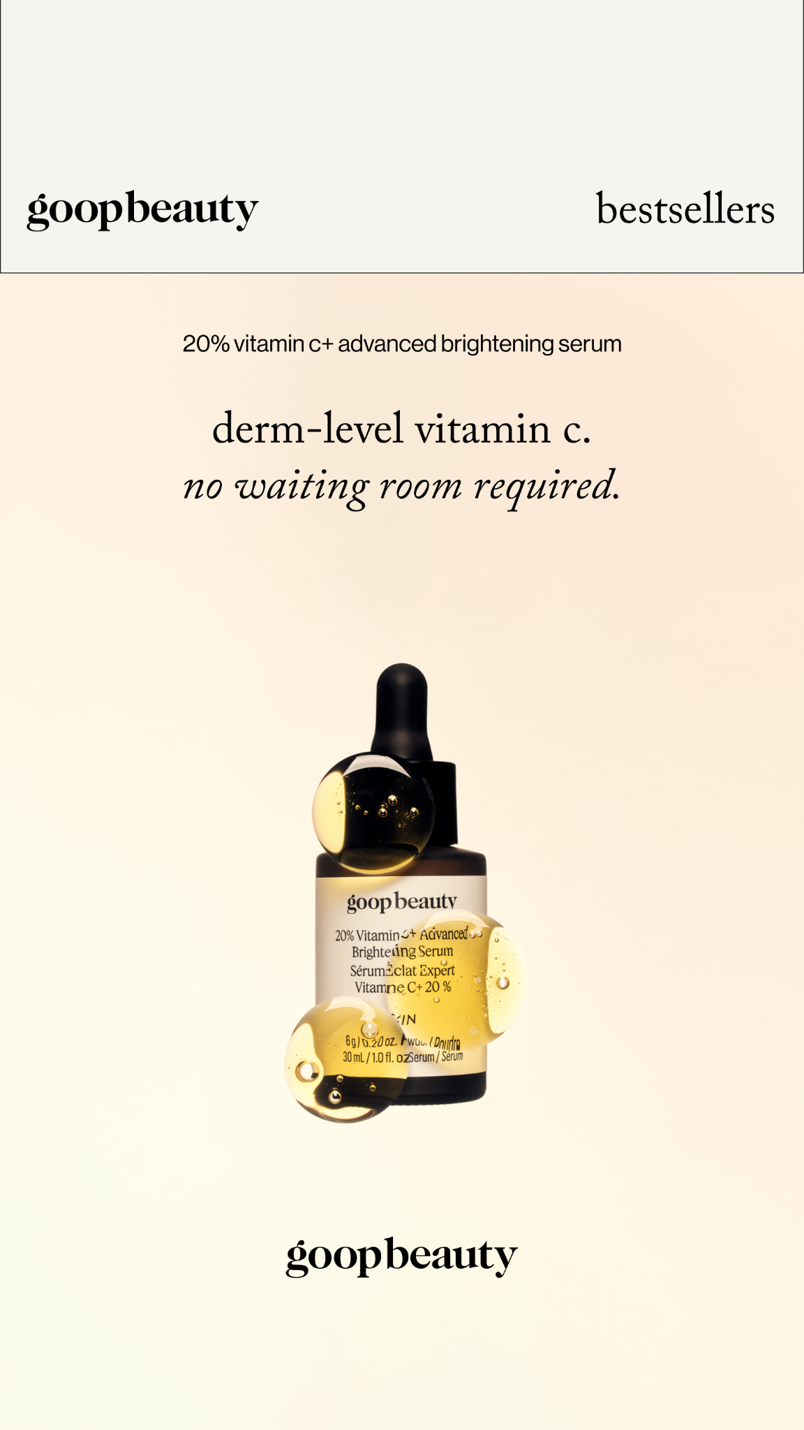 goop Facebook ad