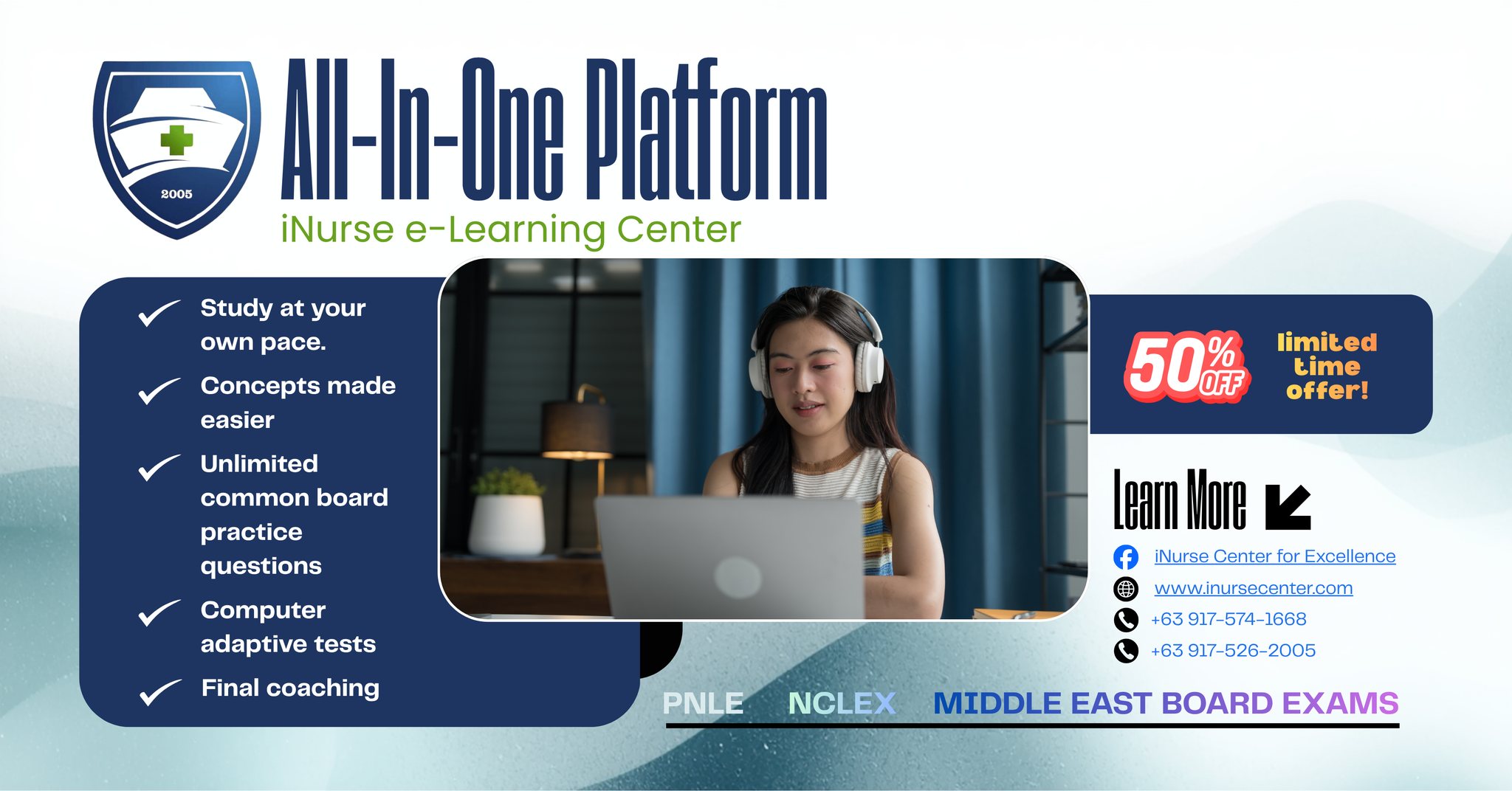 iNurse Center for Excellence Facebook ad