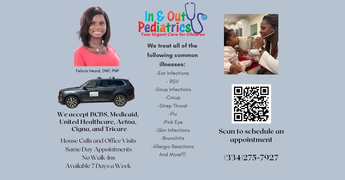 In & Out Pediatrics Facebook ad: HOME - In & Out Pediatrics, PC