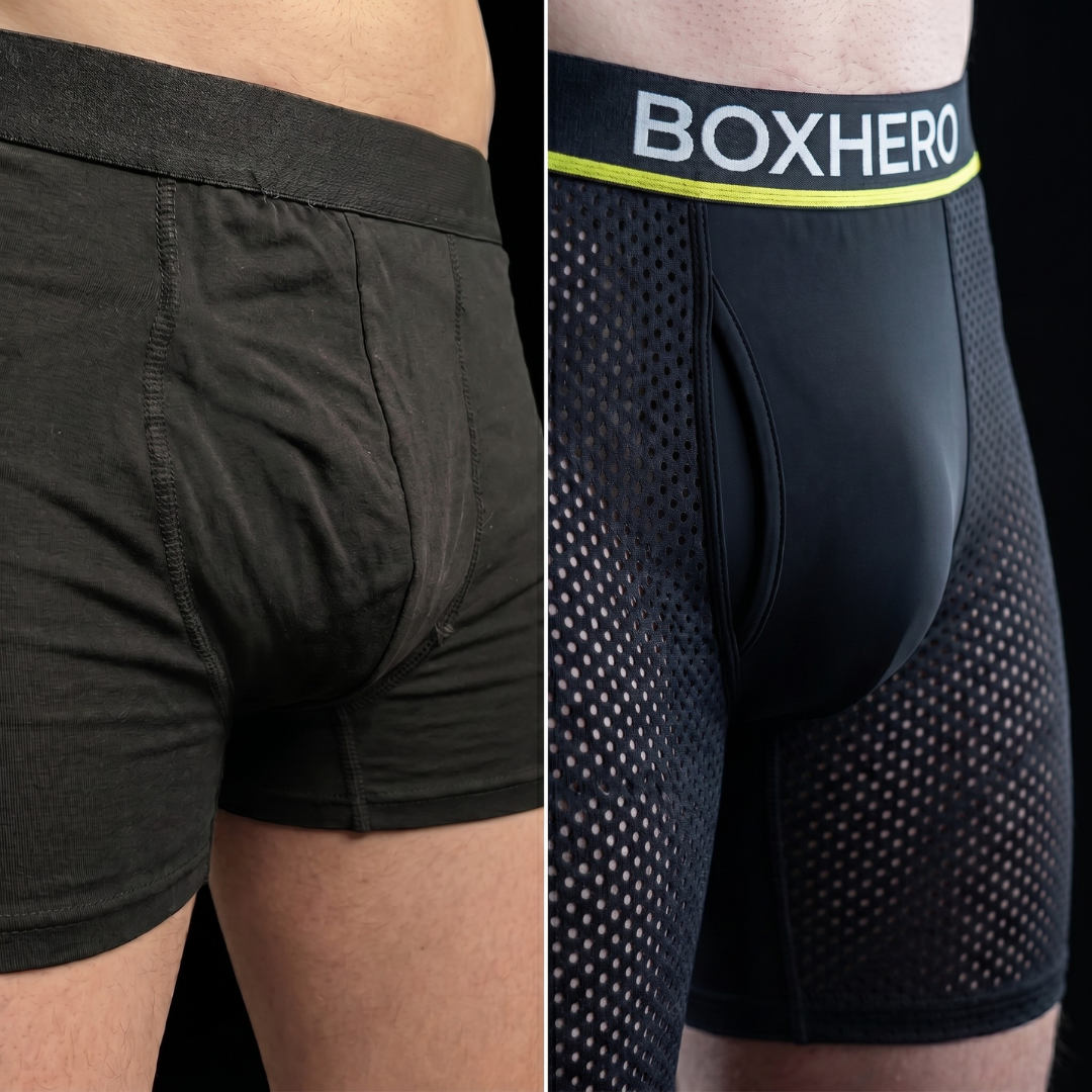 Tested by men Facebook ad