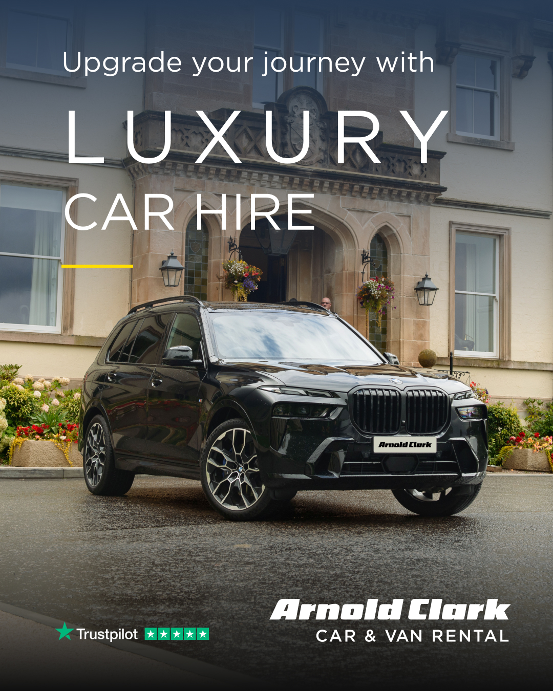 Arnold Clark Car & Van Rental Facebook ad