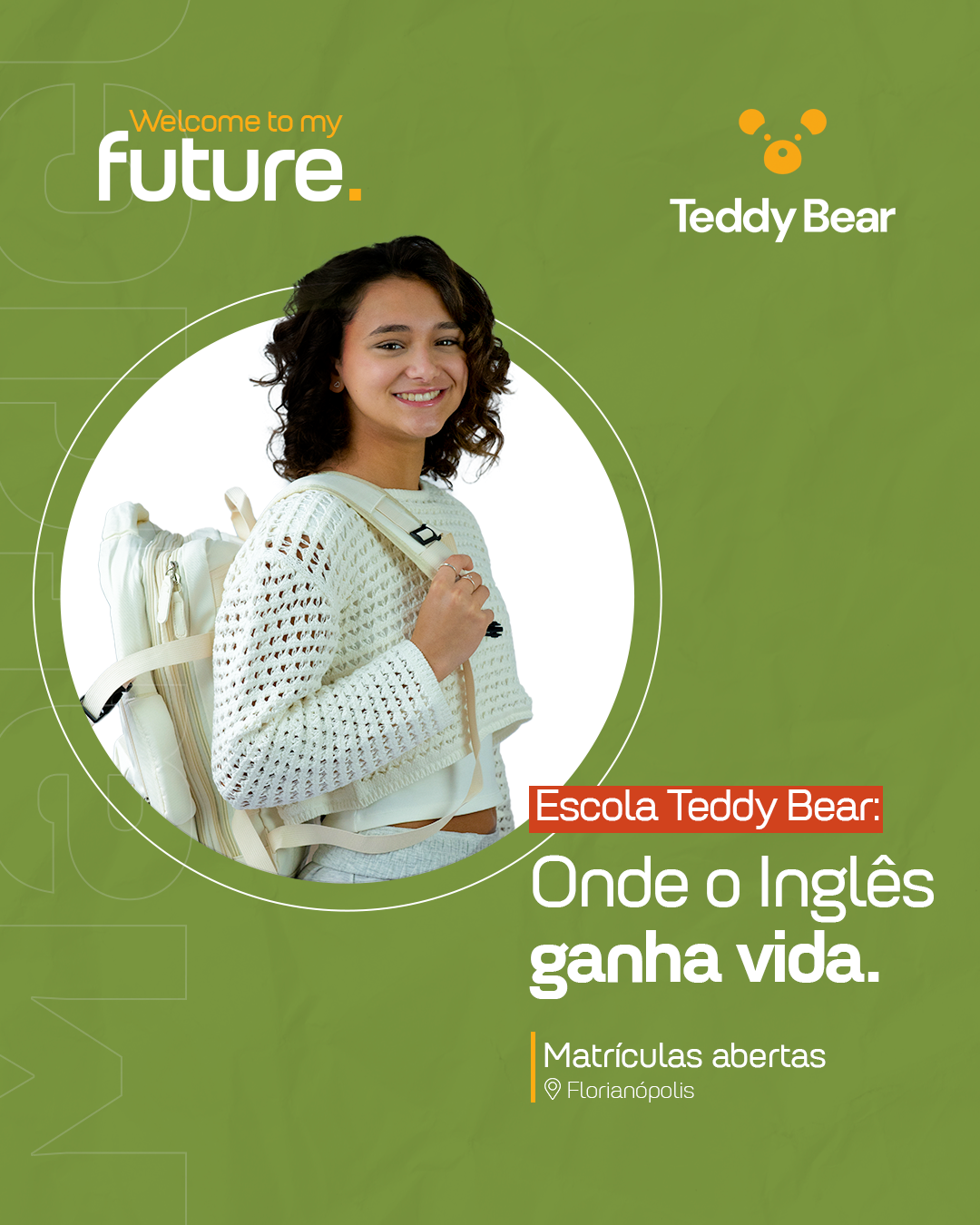 Escola de Inglês Teddy Bear Facebook ad