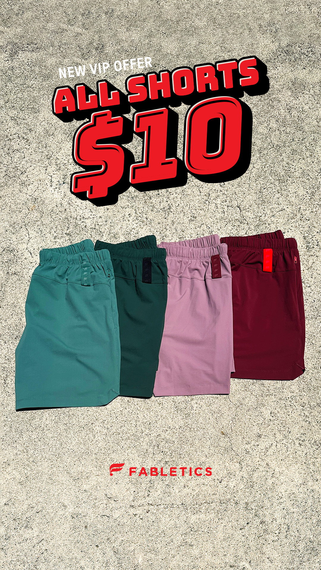 Fabletics Men Facebook ad