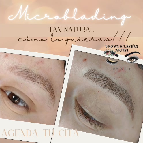 Brows y Lashes by Kary Facebook ad: Microblading, Microshading, pestañas y mas