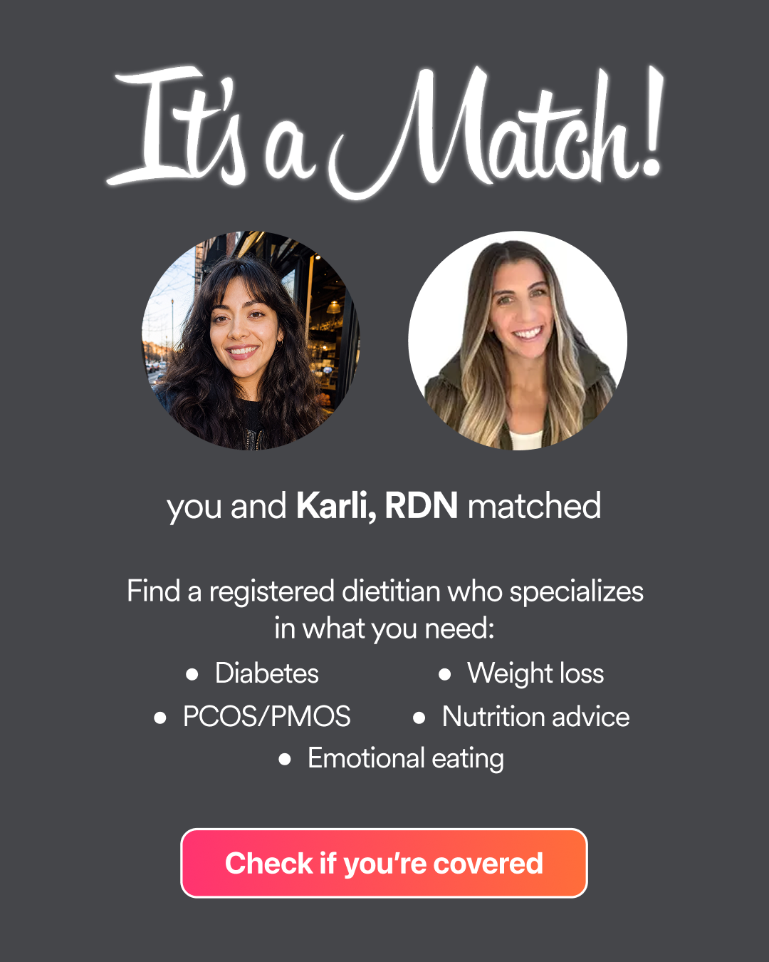 Nourish Facebook ad