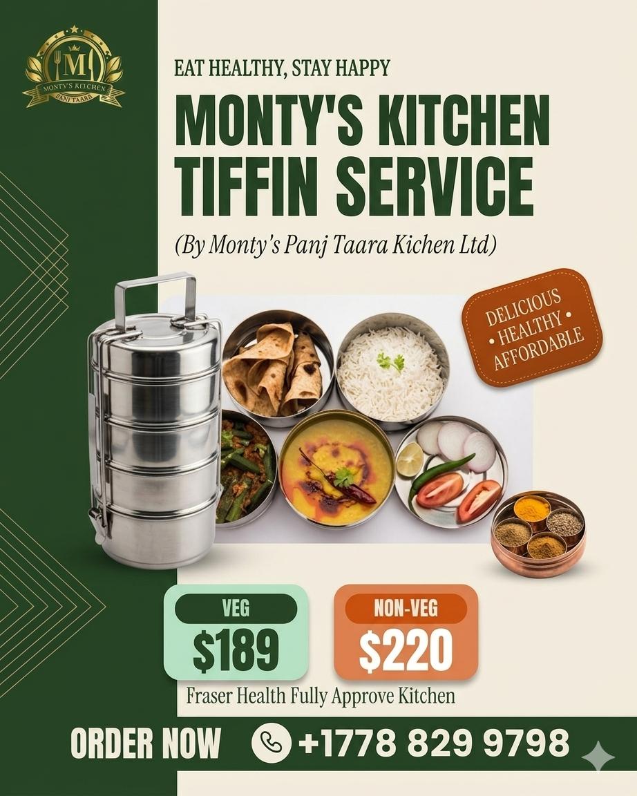 Monty’s Panj Taara Kitchen Facebook ad