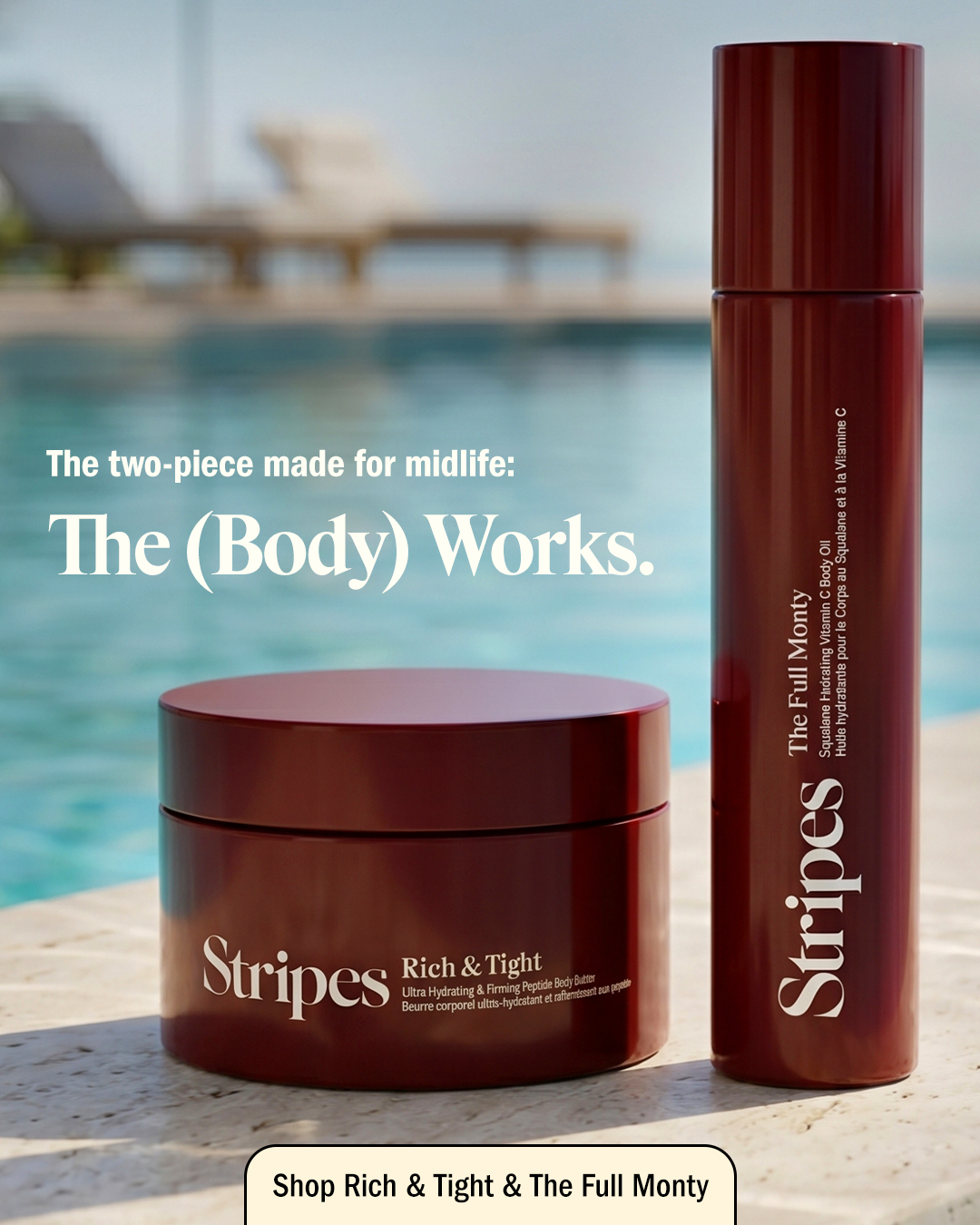 Stripes Beauty Facebook ad