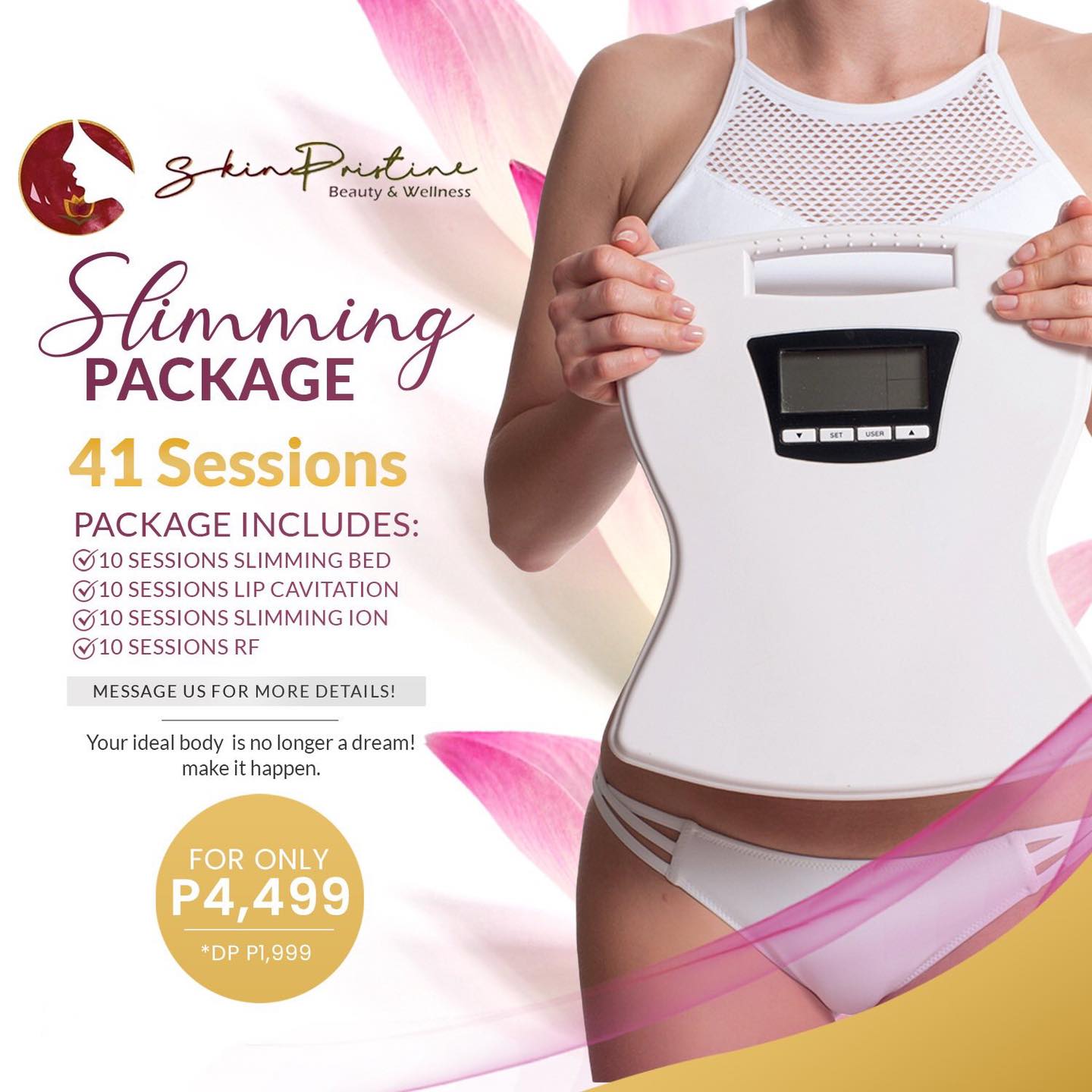 Skin Pristine - CW Facebook ad: After all those parties, it’s balik-alindog time with