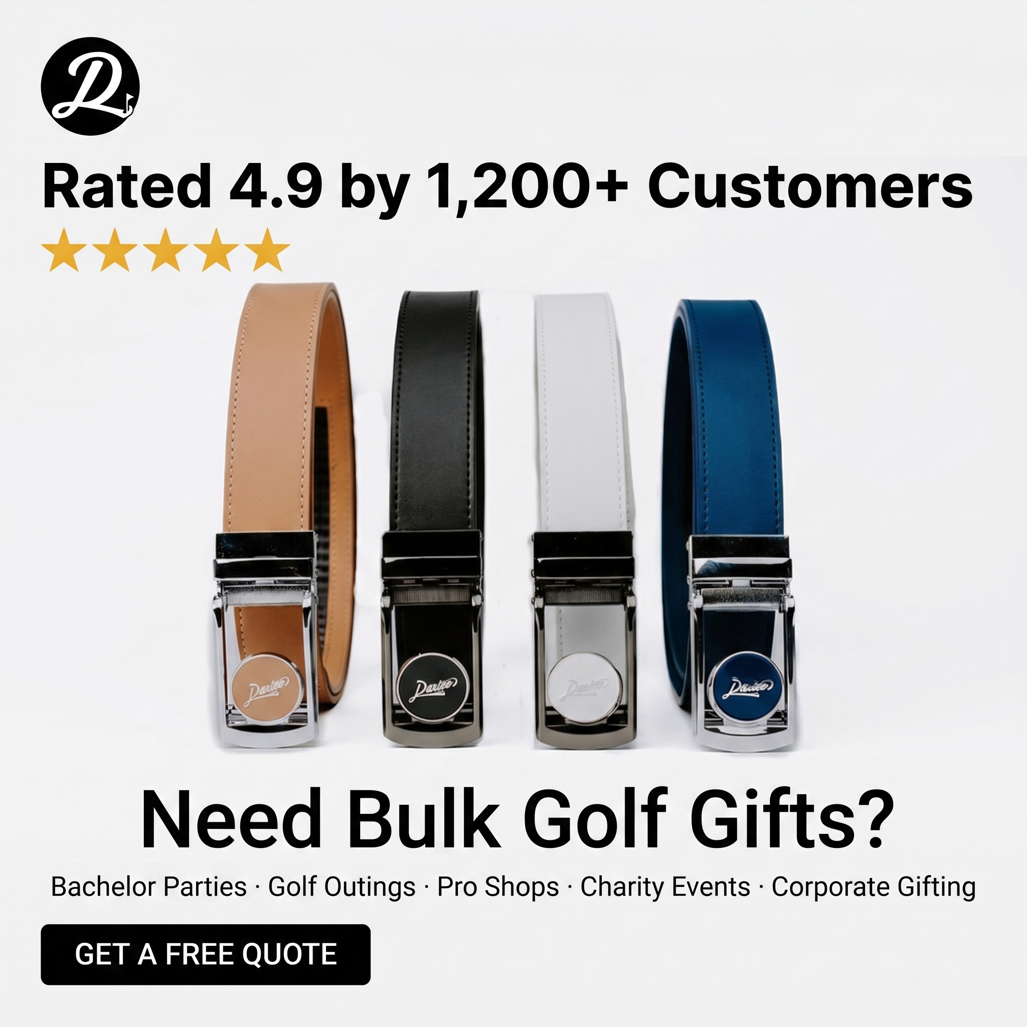 Dartee Golf  Facebook ad
