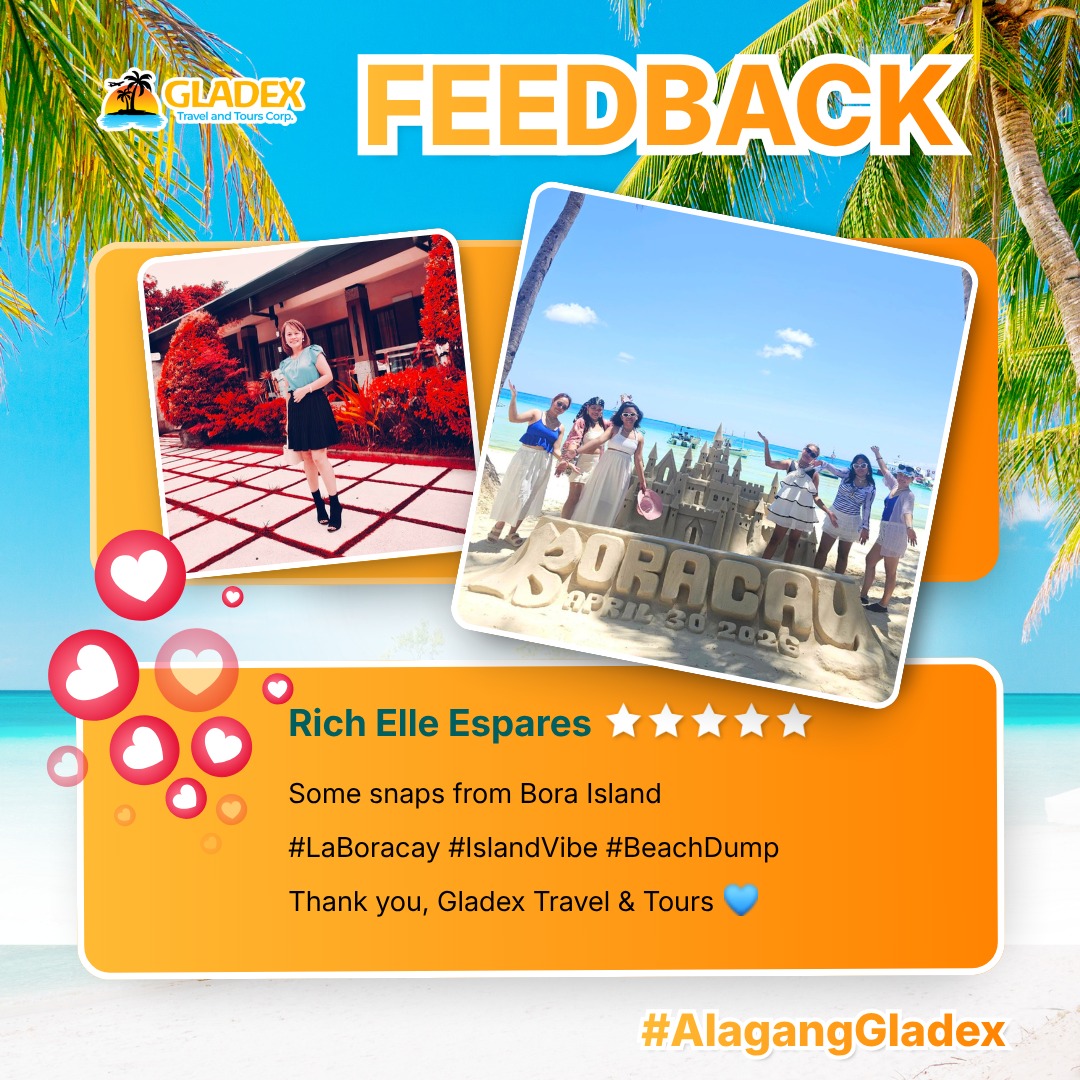 Gladex Travel & Tours Facebook ad