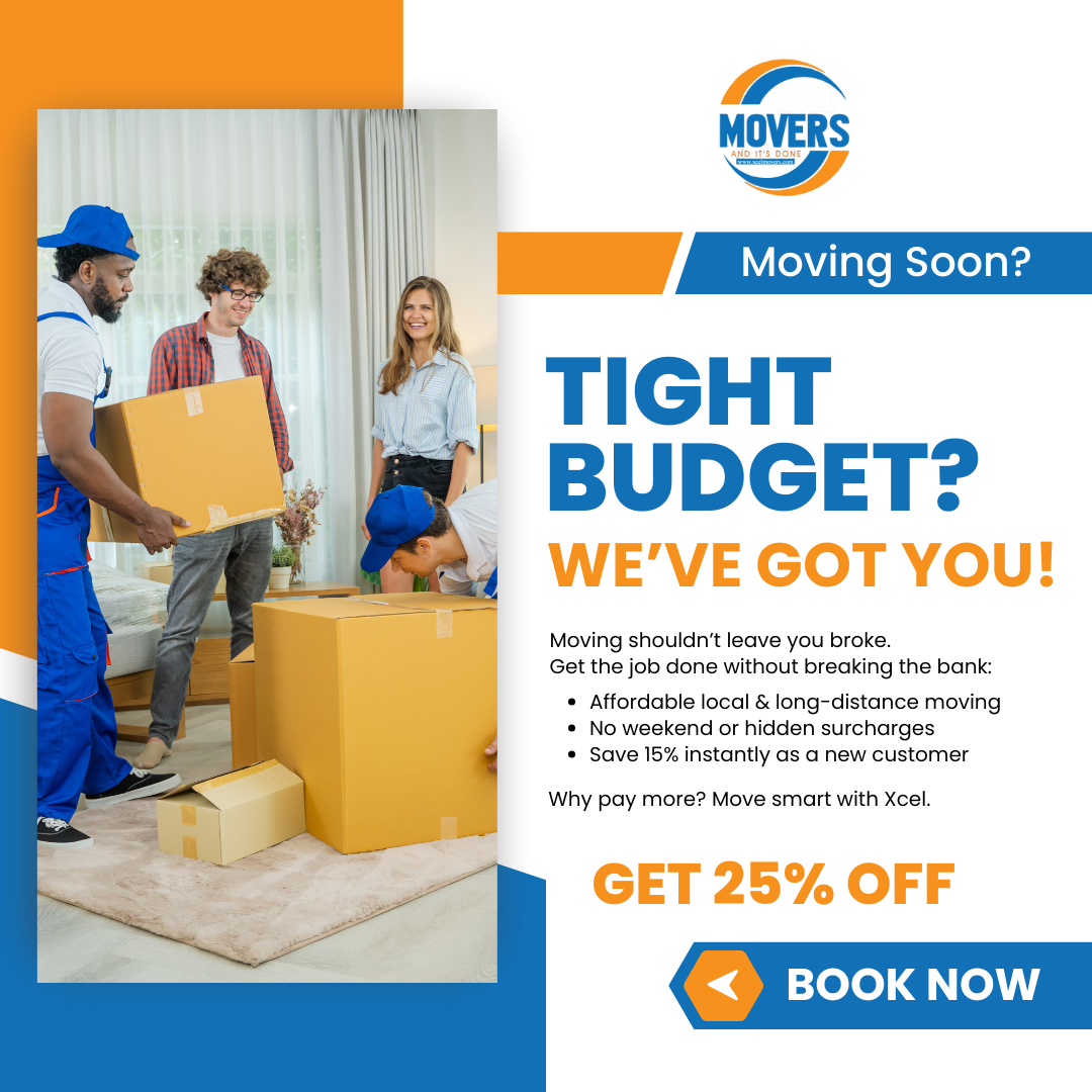 Xcel Movers Facebook ad