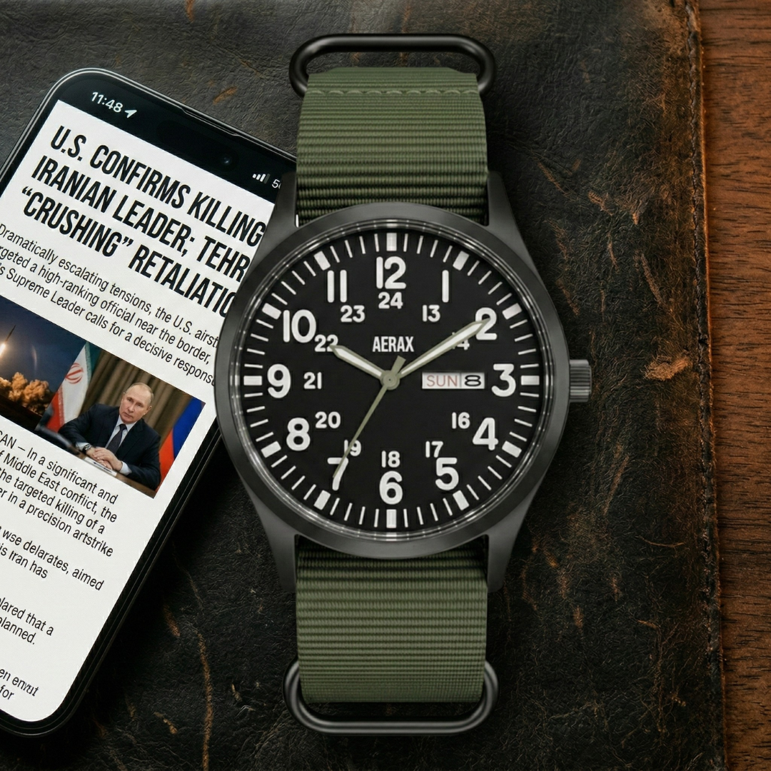 Aerax Watches Facebook ad: Why Thousands Are Switching Back To Field Watches