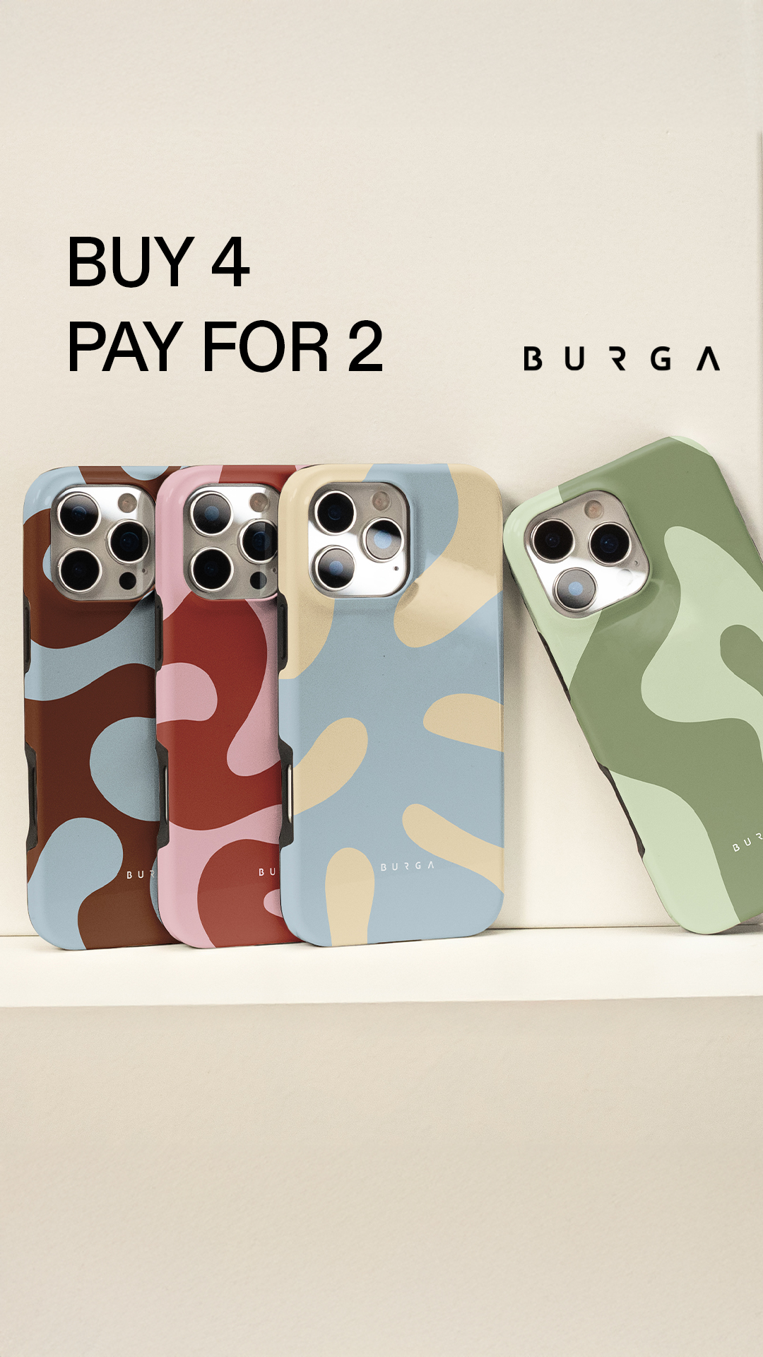 BURGA Facebook ad