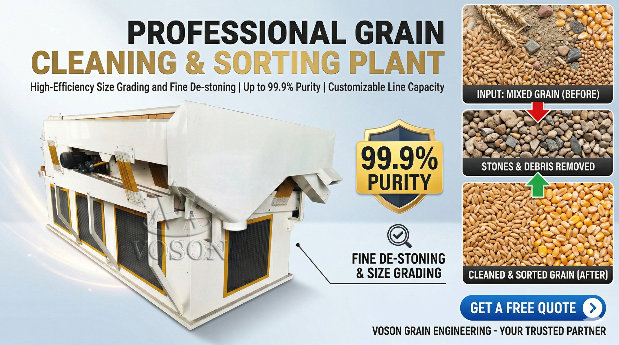 Henan Voson Grain Engineering Machinery Co., Ltd. Facebook ad