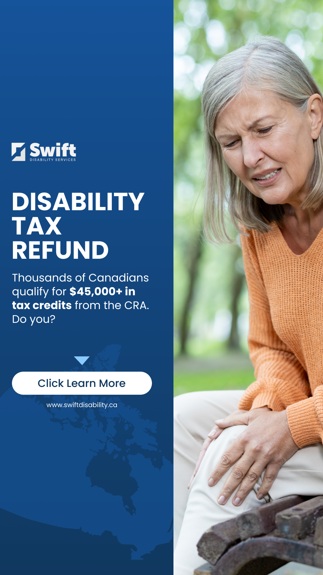 Swift Disability Services Facebook ad from Feb 5, 2026