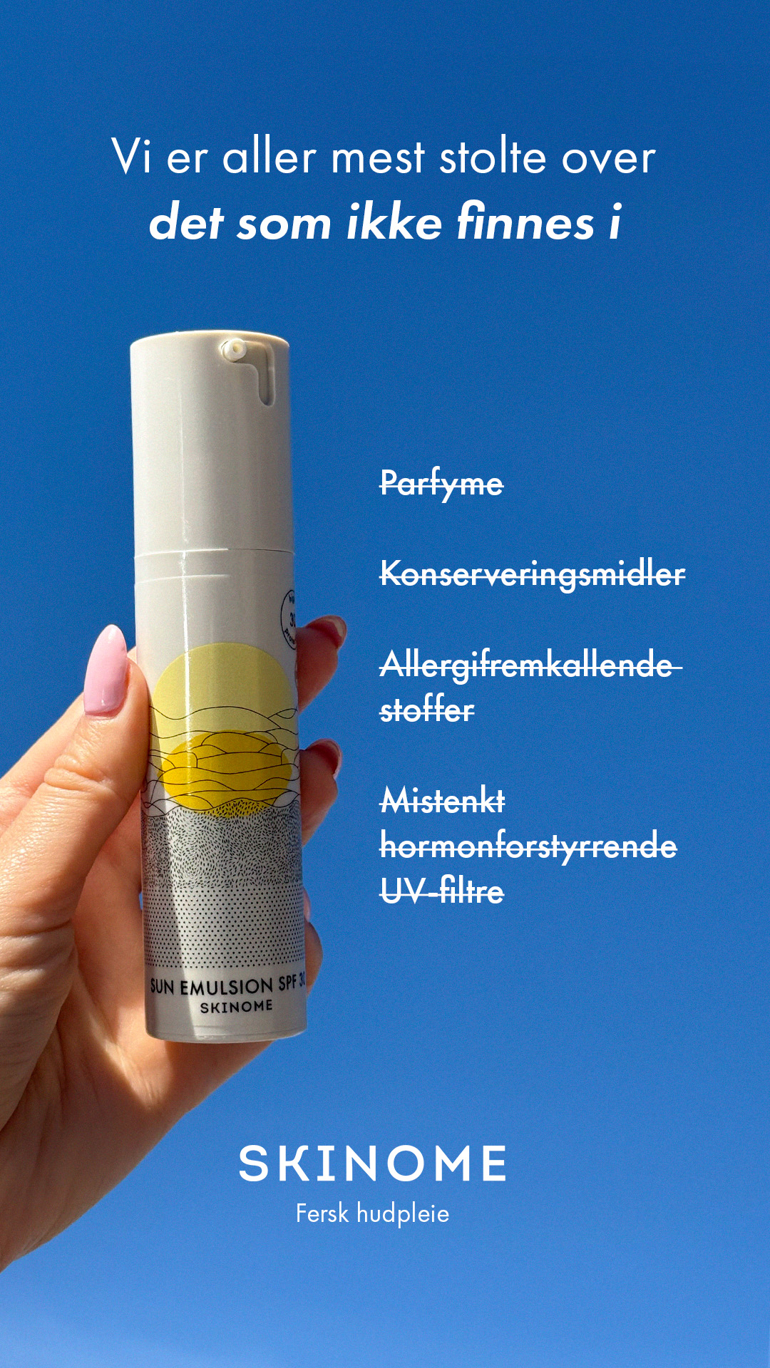 Skinome Facebook ad
