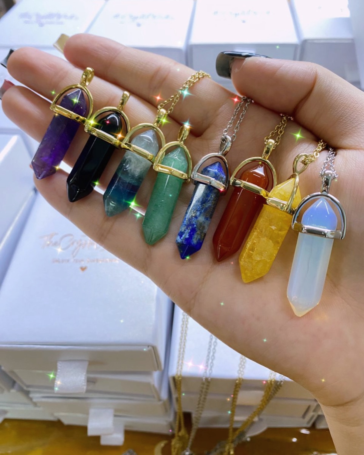 The Crystal Babes Facebook ad