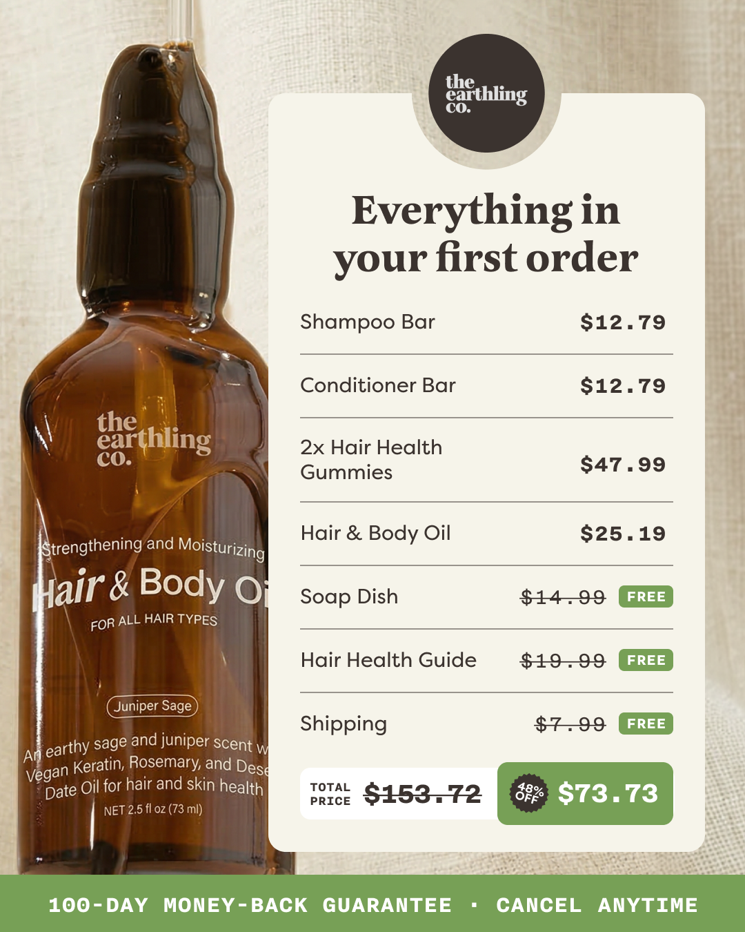 The Earthling Co. Facebook ad