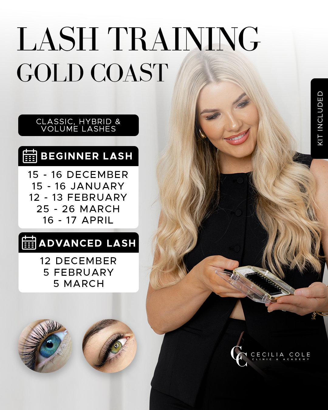 Cecilia Cole Clinic & Academy Facebook ad