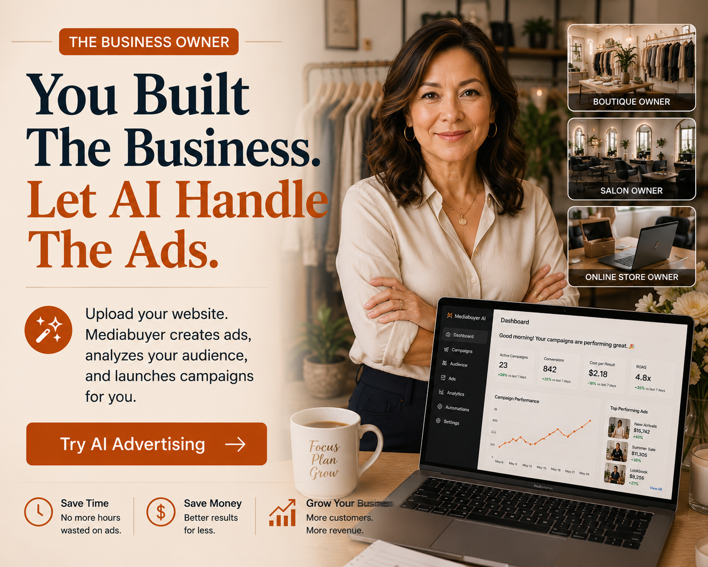 GPT Media Buyer Facebook ad