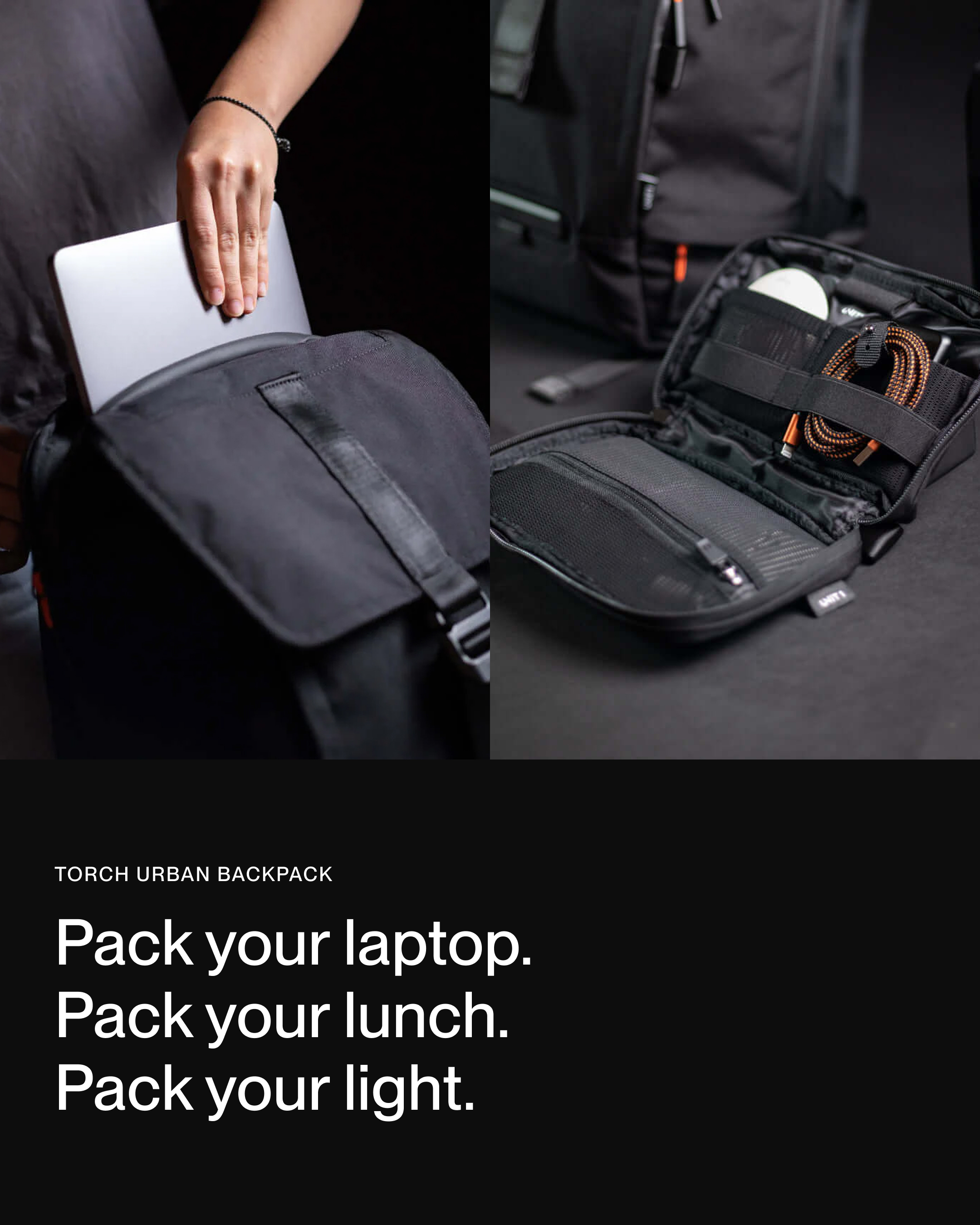 AURA Smart Cycling System by UNIT 1 Facebook ad: Ultimate Commuter's Backpack