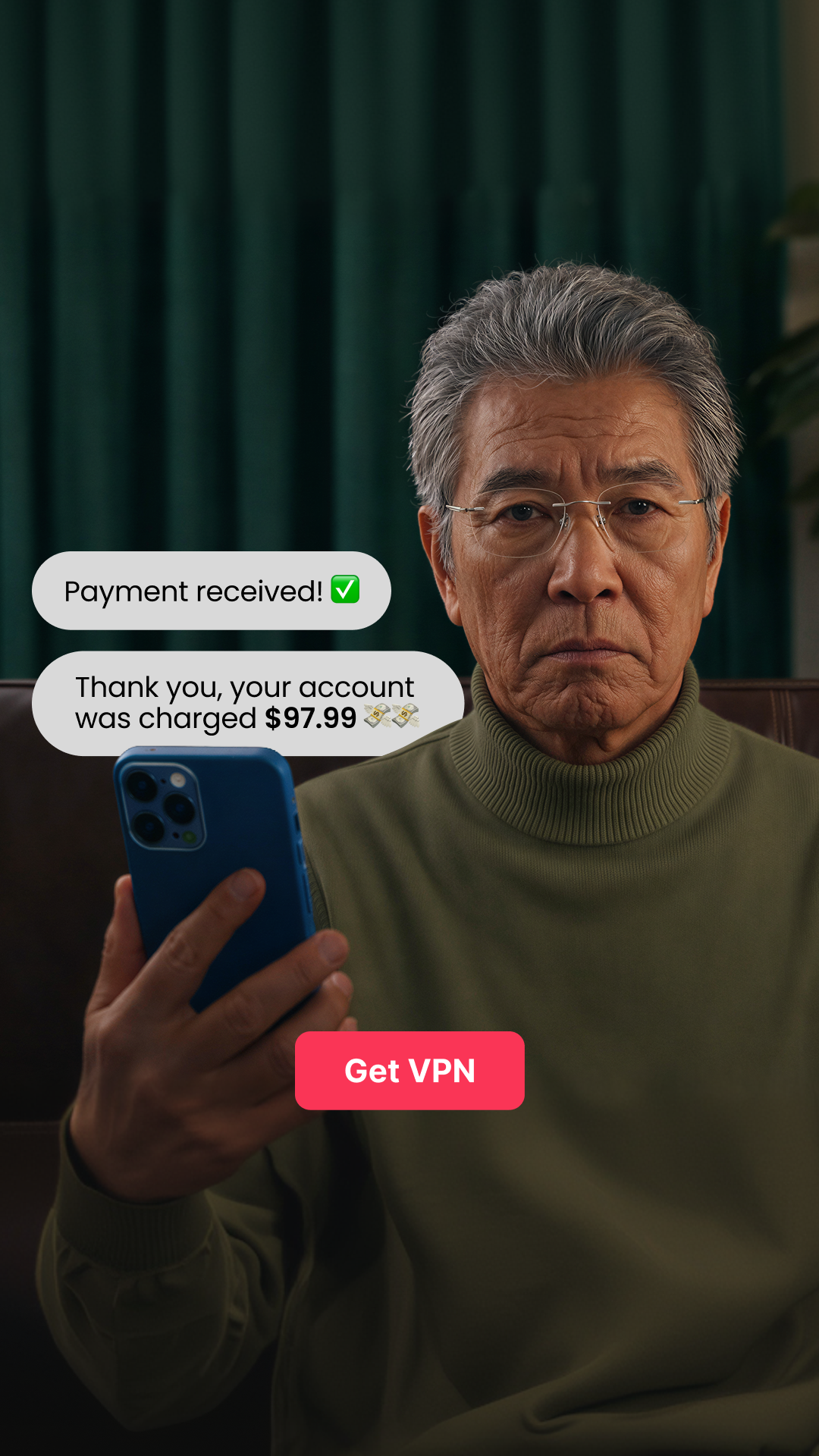 Surfshark Facebook ad