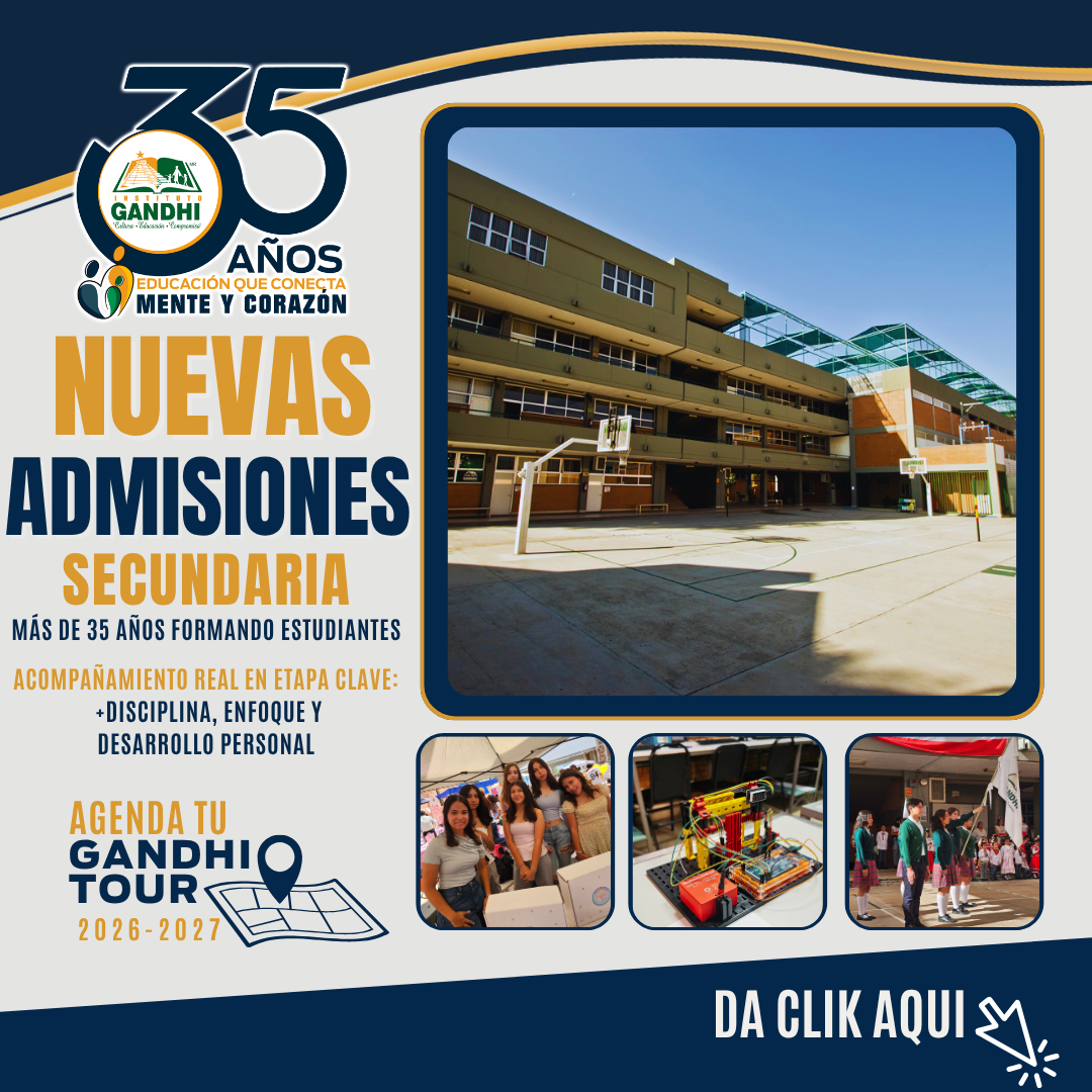 Instituto Gandhi Facebook ad: Conoce más sobre Instituto Gandhi