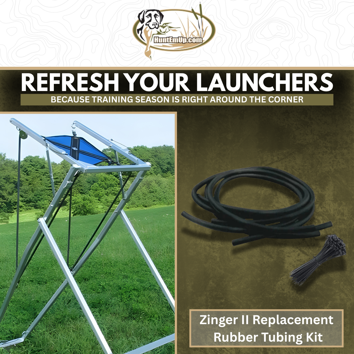 HuntEmUp.com Facebook ad: Zinger Mini Z Replacement Rubber Tubing Kit