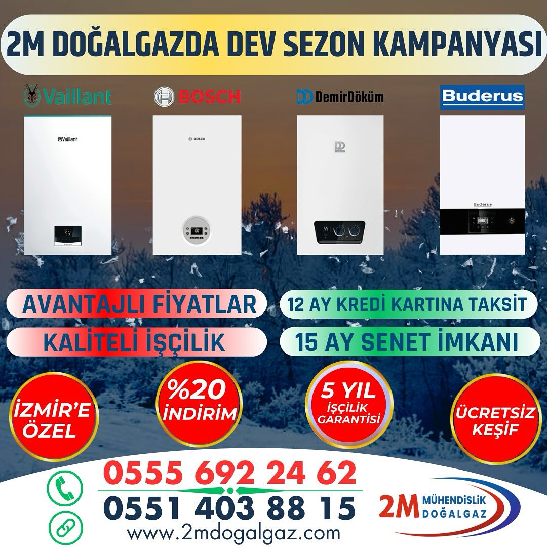 2M Doğalgaz Facebook ad: 2M Mühendislik Doğalgaz’dan İZMİR’E Özel Sezon Kampanyası.