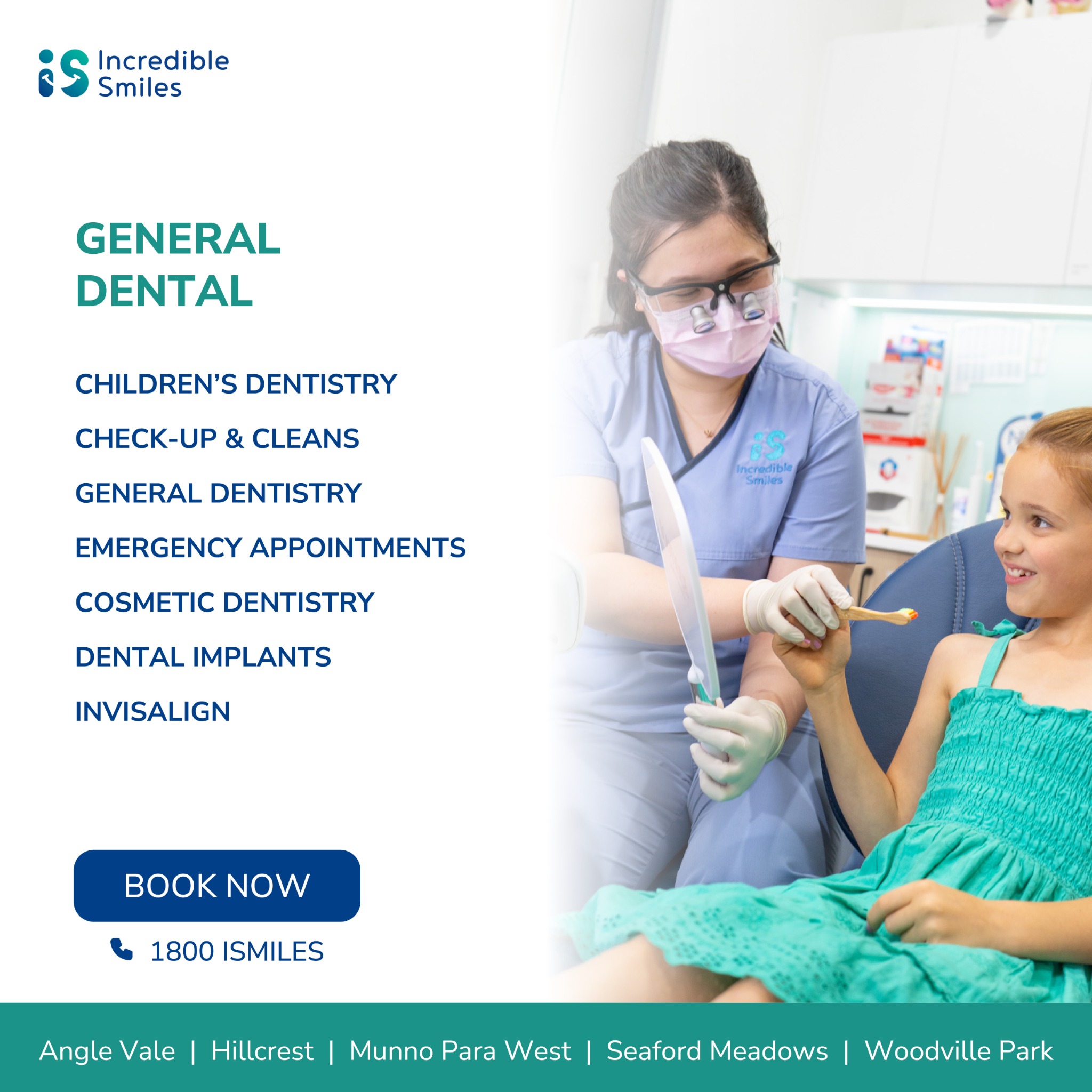 Incredible Smiles Seaford Meadows Facebook ad