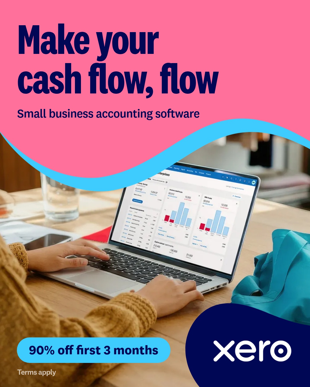 Xero Facebook ad