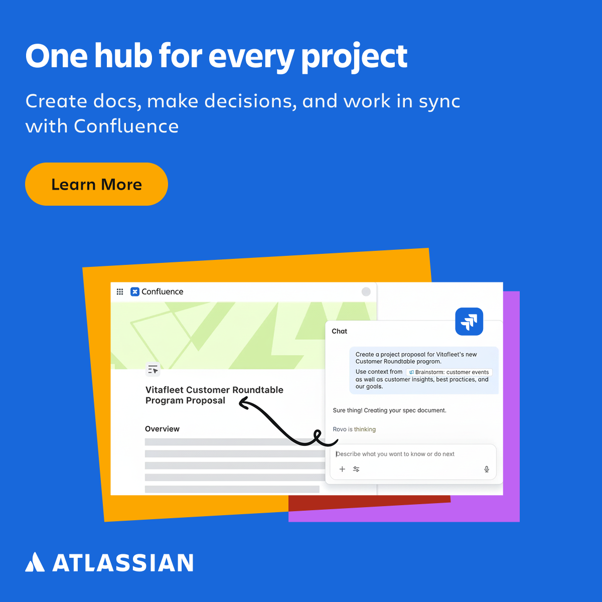 Atlassian Facebook ad