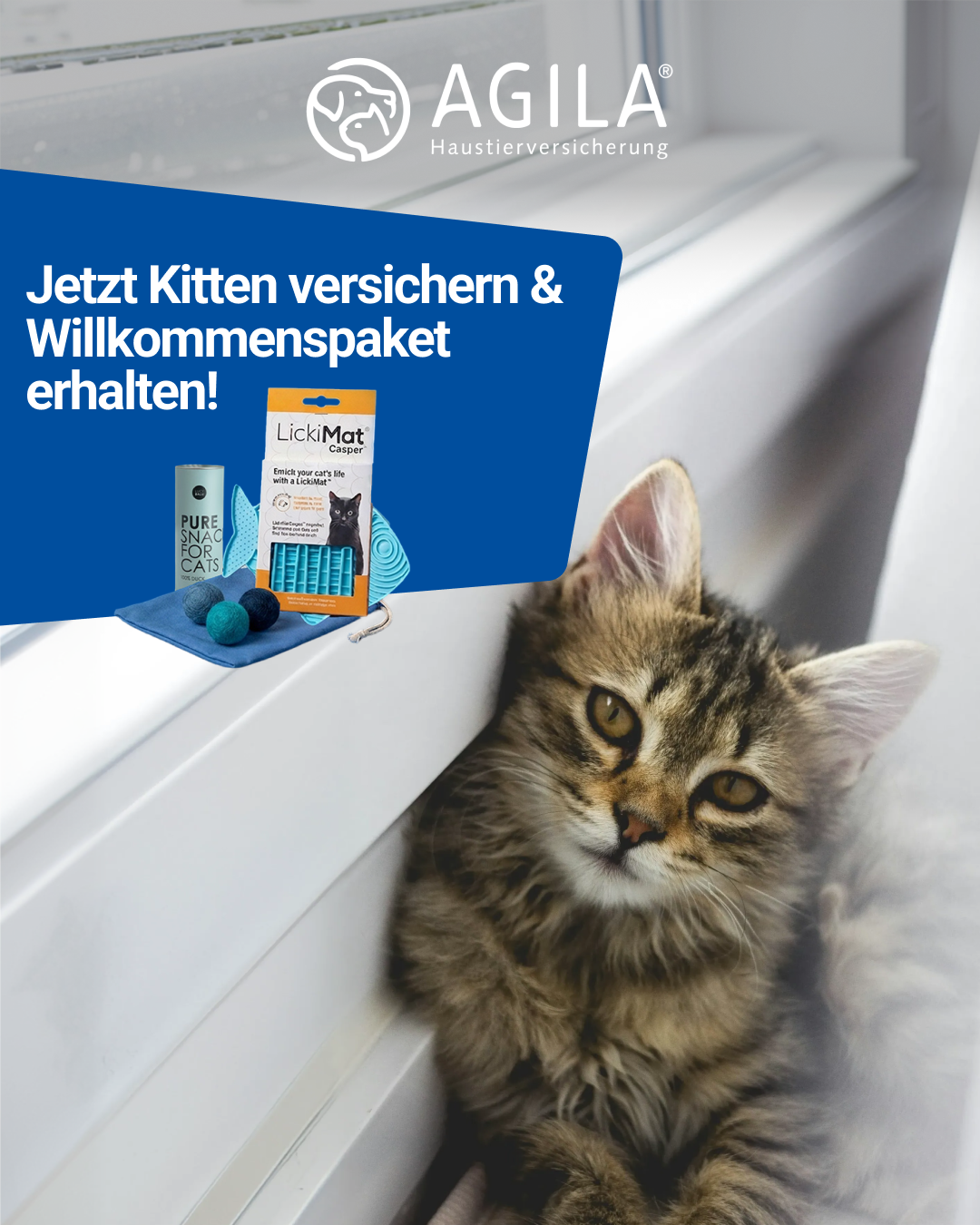 AGILA Haustierversicherung Facebook ad