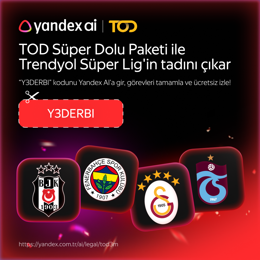 Yandex Search Türkiye Facebook ad from Apr 3, 2026