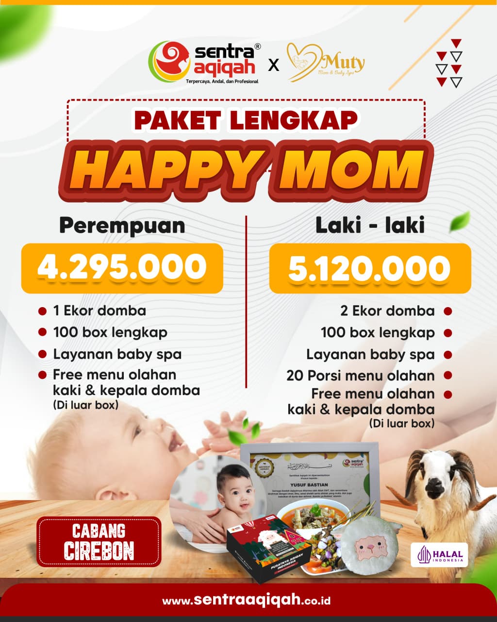 Sentra Aqiqah Cirebon Facebook ad: ๐ฃ๐๐๐๐ง ๐๐จ๐ก๐๐๐๐ก๐ ๐๐ค๐๐ค๐๐ ๐๐๐ฆ๐งโฆ