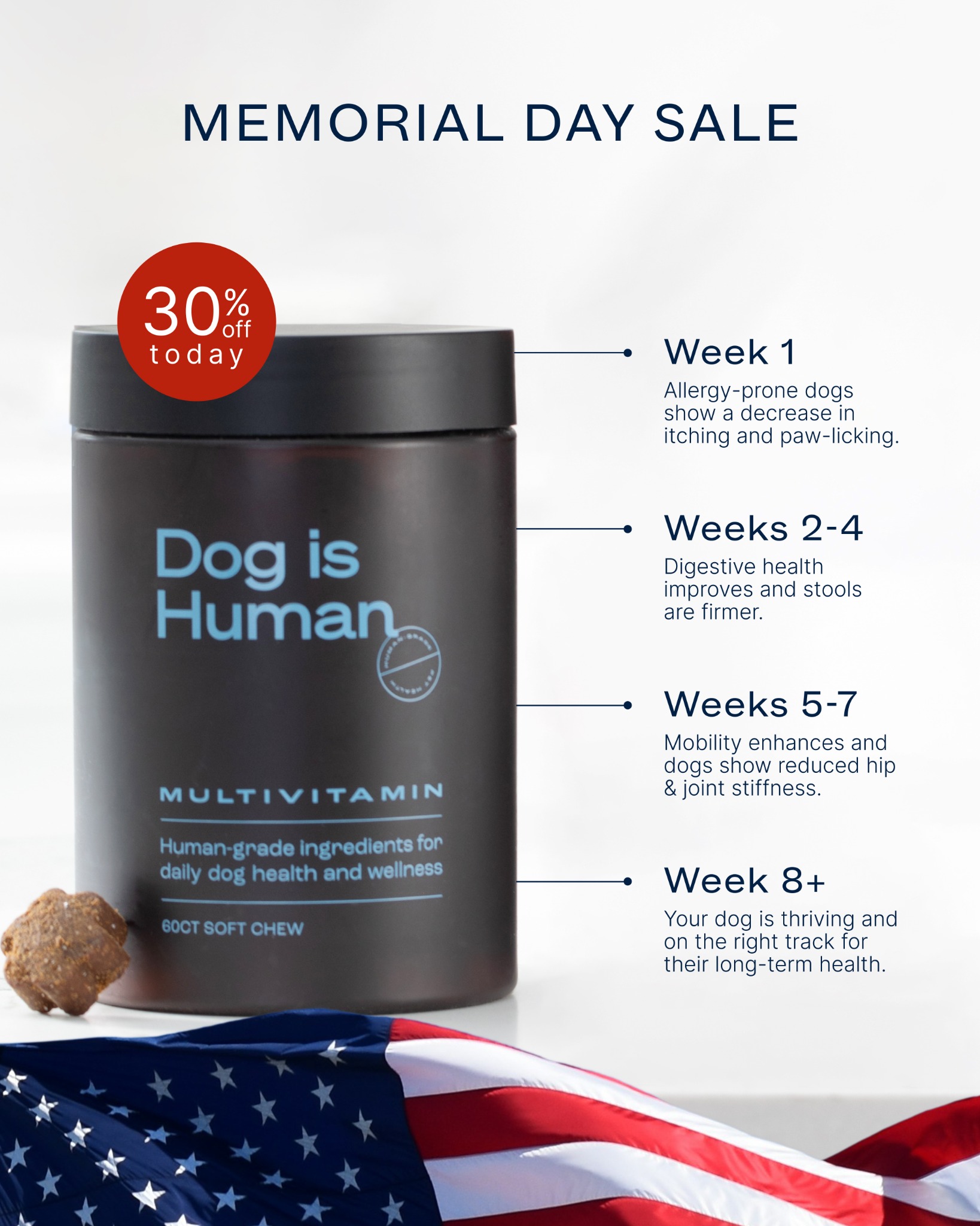 Dog is Human Facebook ad