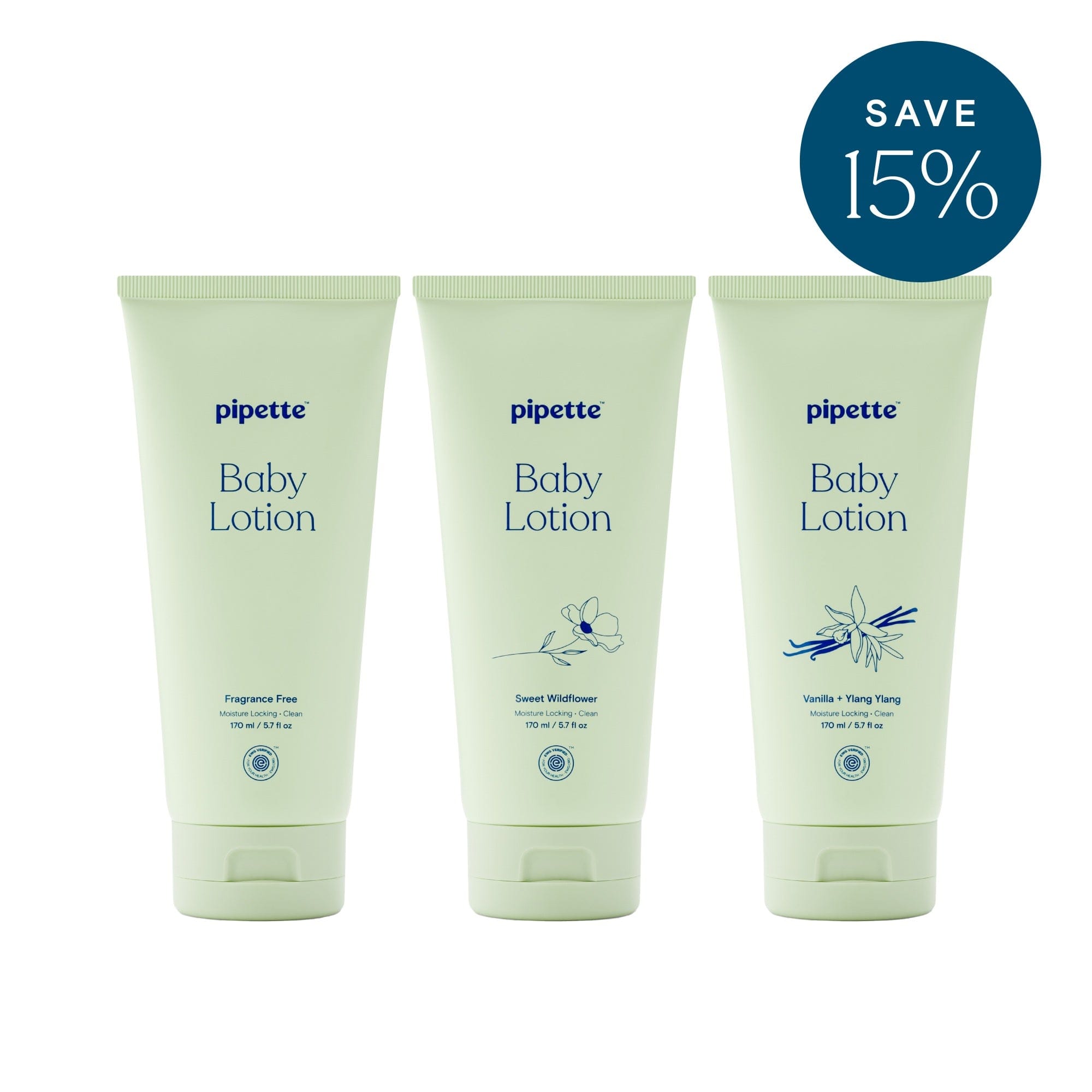 Pipette Baby Facebook ad: Save with bundles of clean skincare essentials that…