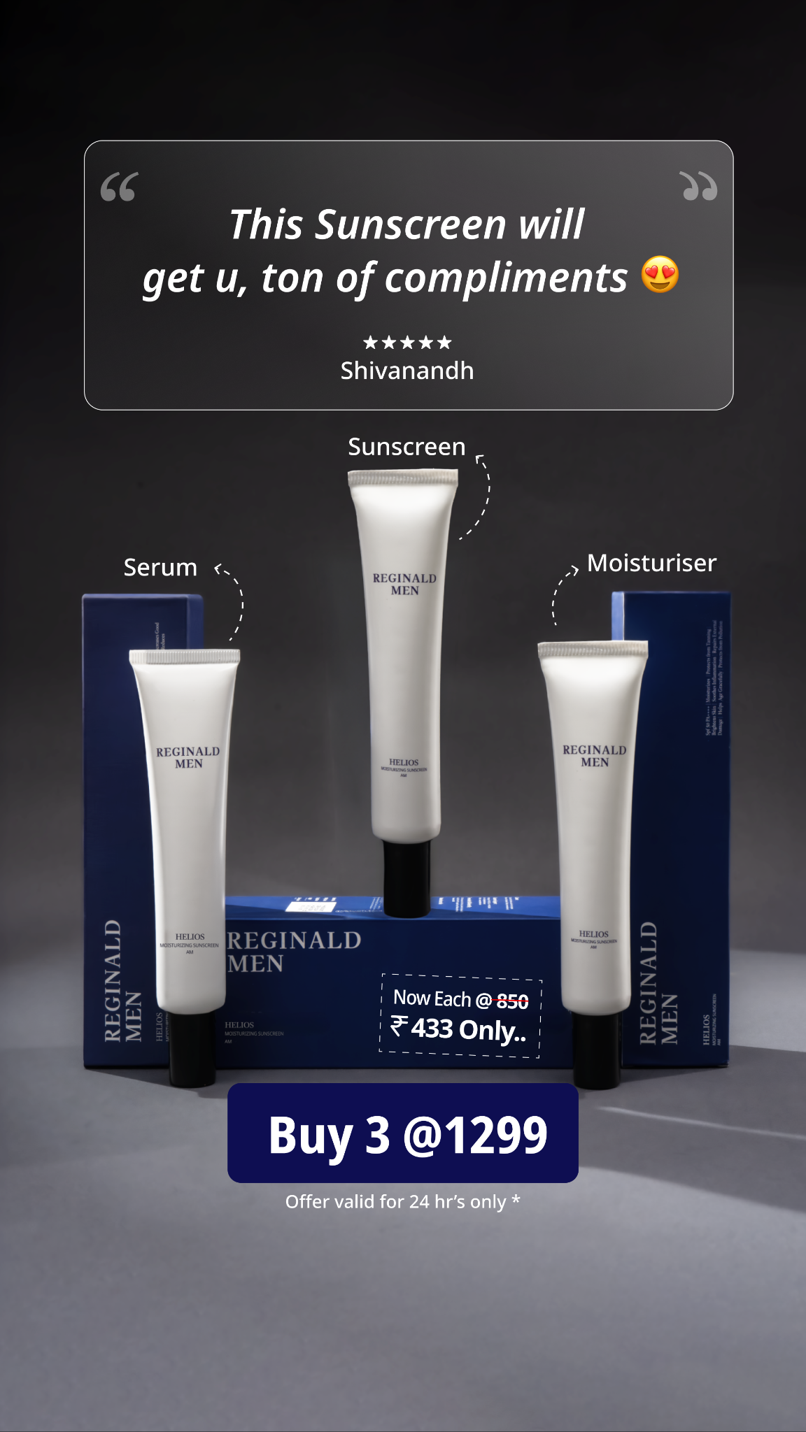 Reginald Men Facebook ad