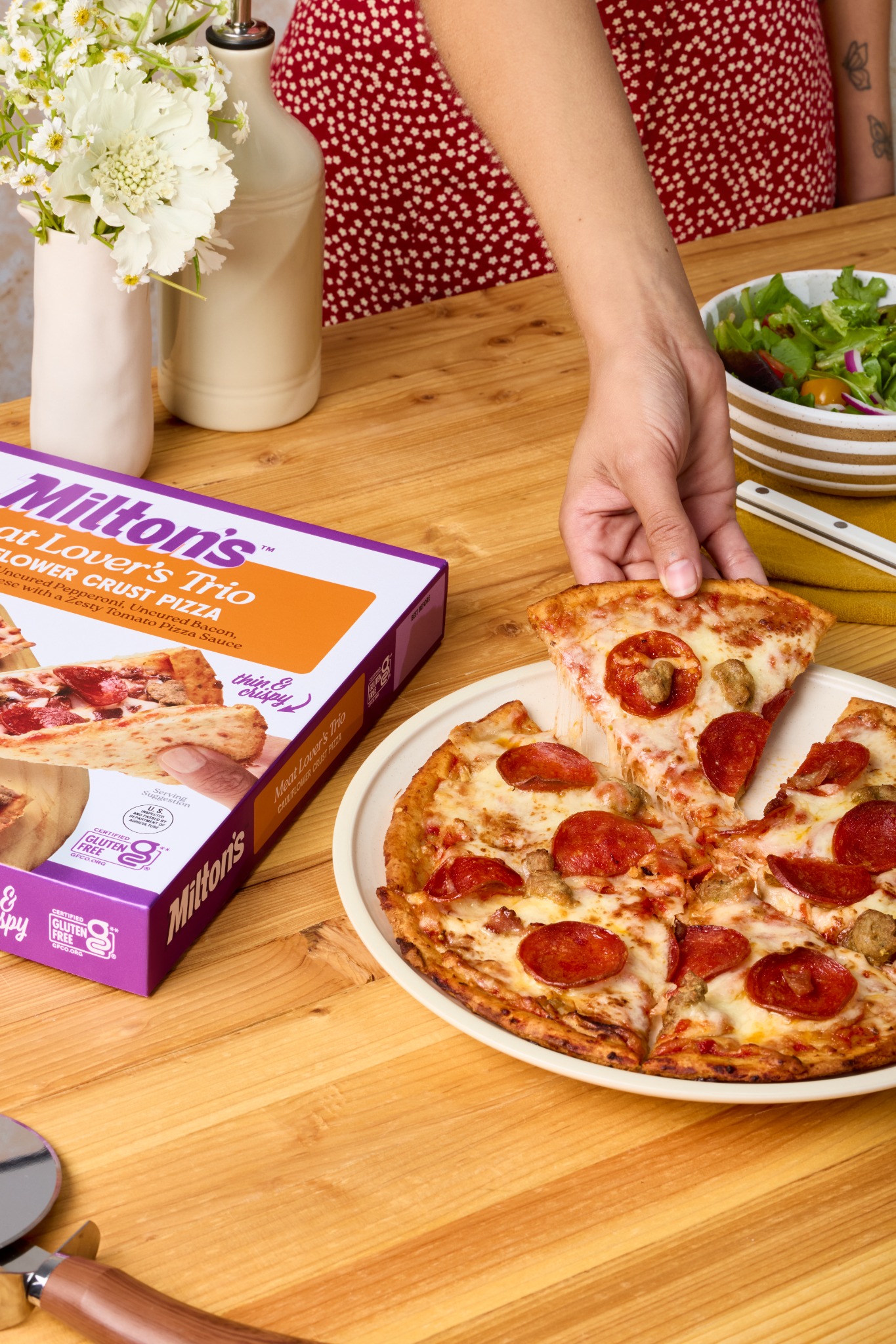 Eat Milton's Facebook ad