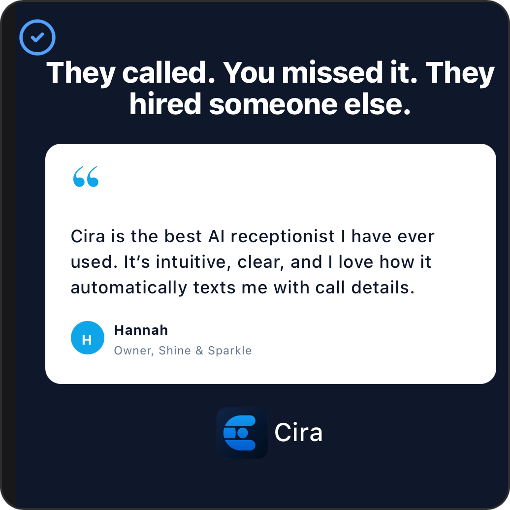 Get Cira Facebook ad