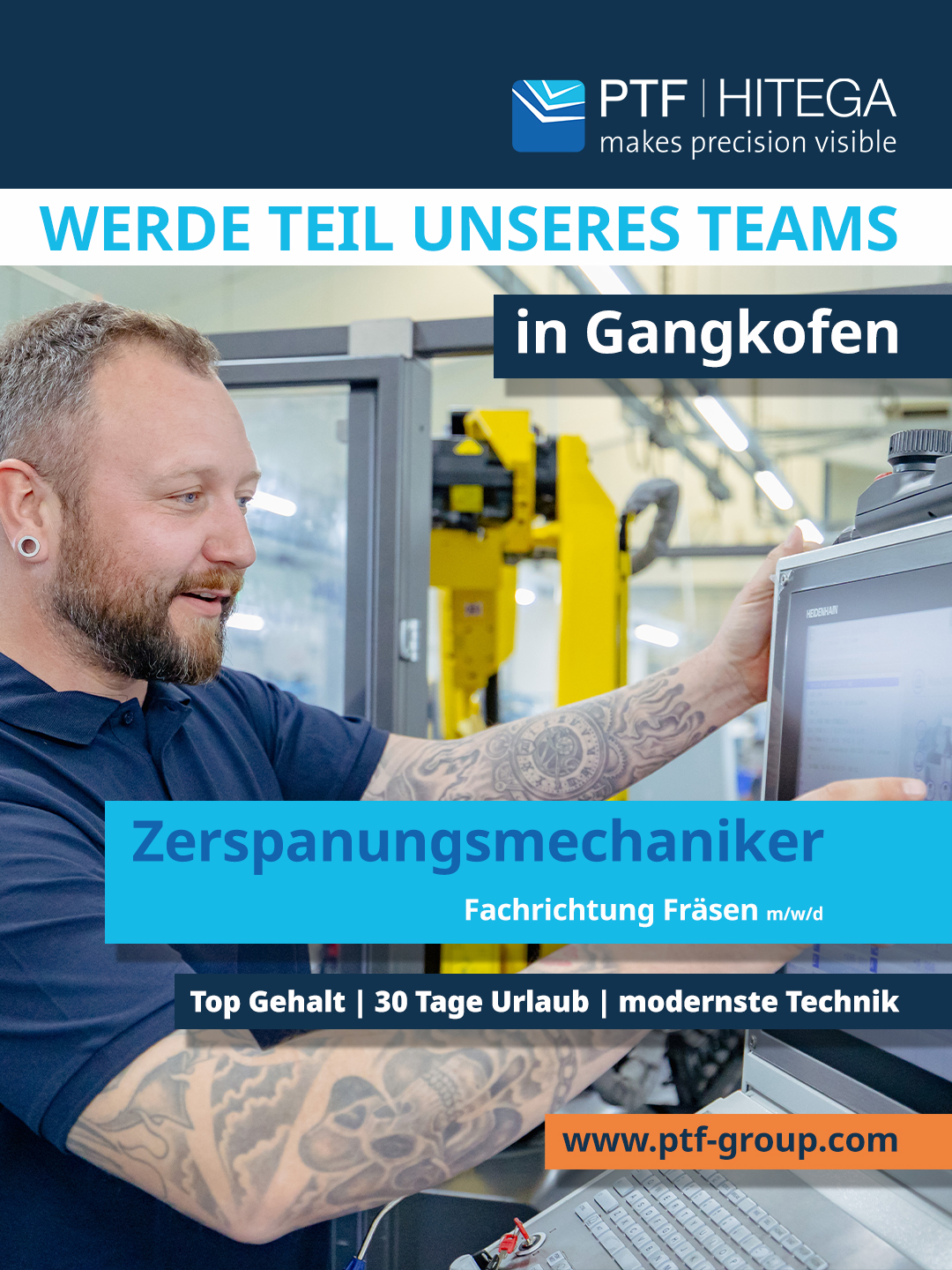 PTF Group Facebook ad