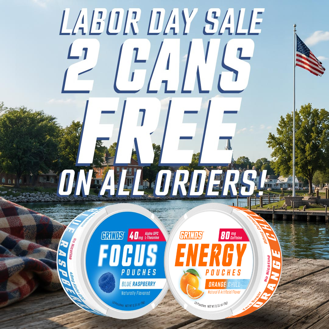 Grinds Pouches Facebook ad: Try Grinds Today