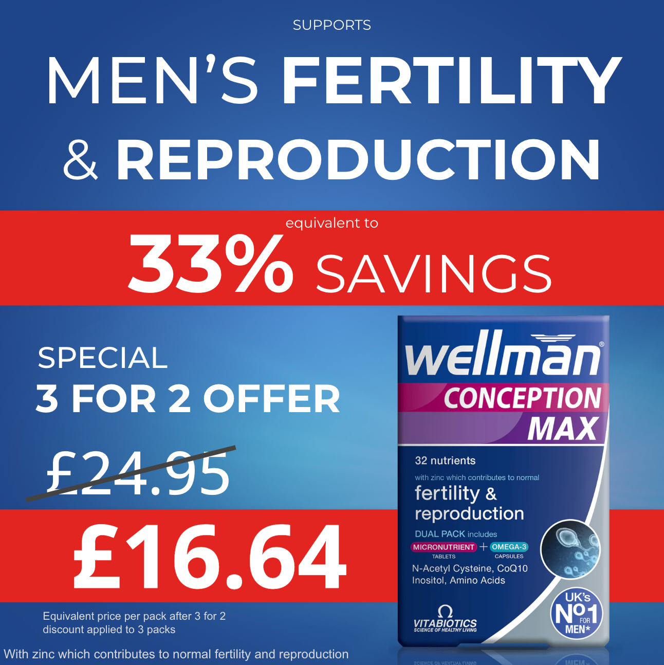 Vitabiotics Facebook ad