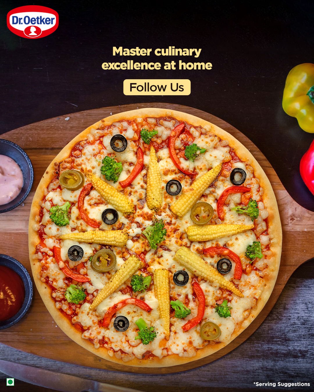 Dr. Oetker India Facebook ad: Bring out the culinary guru in you!