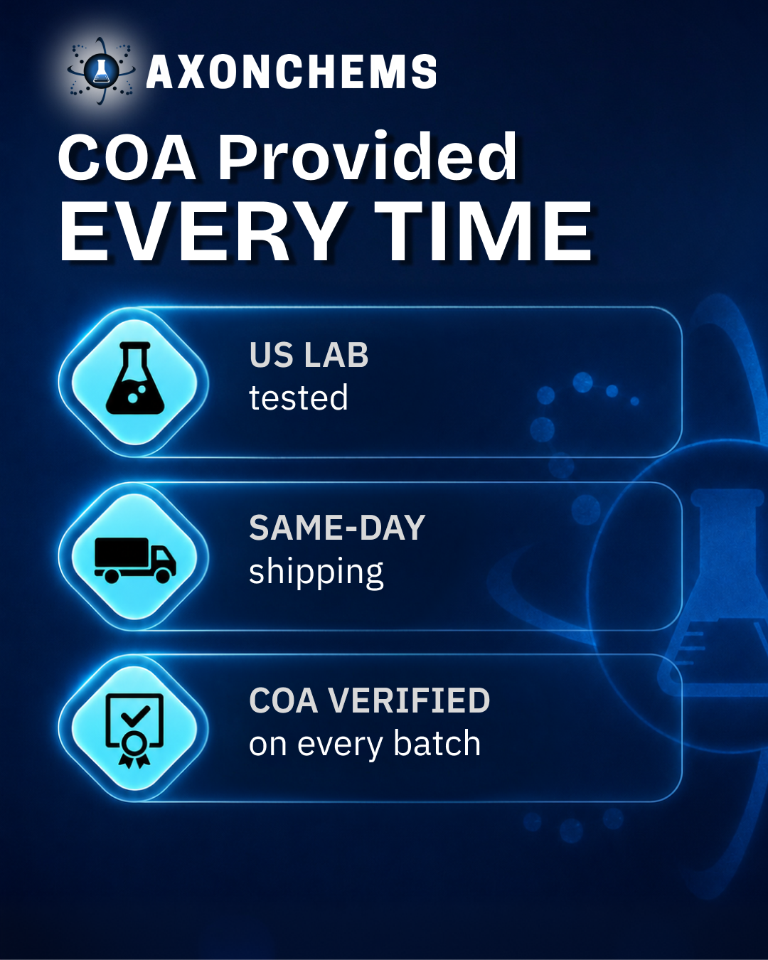 Axon Chems Facebook ad