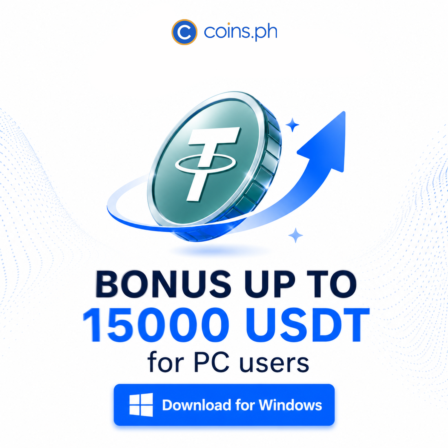 Bonus App Facebook ad: Download Coins.ph for Windows