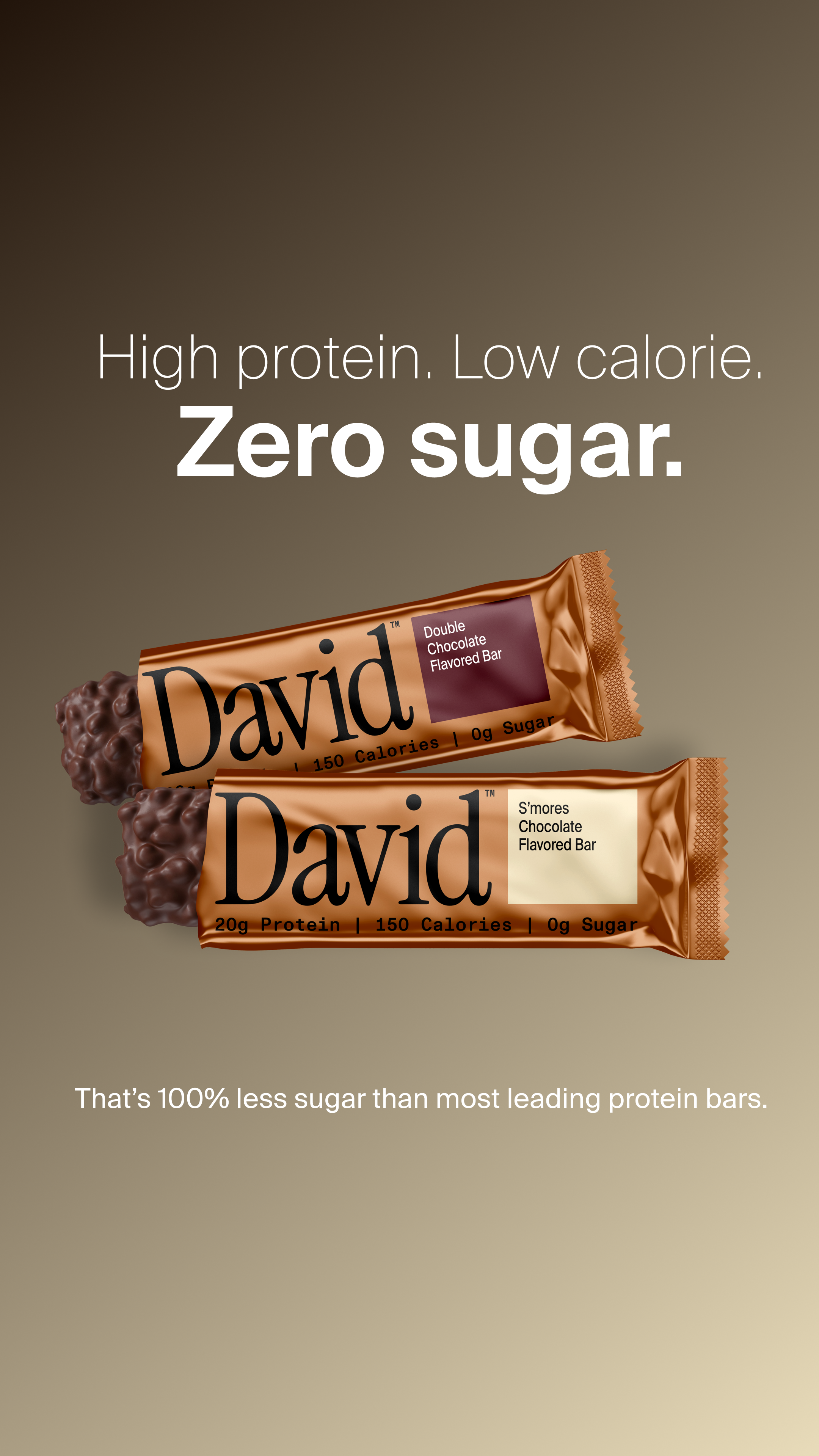 David Protein Facebook ad