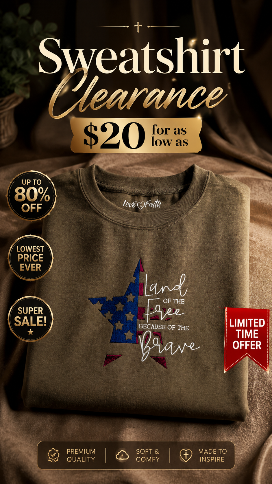 Love in Faith Facebook ad